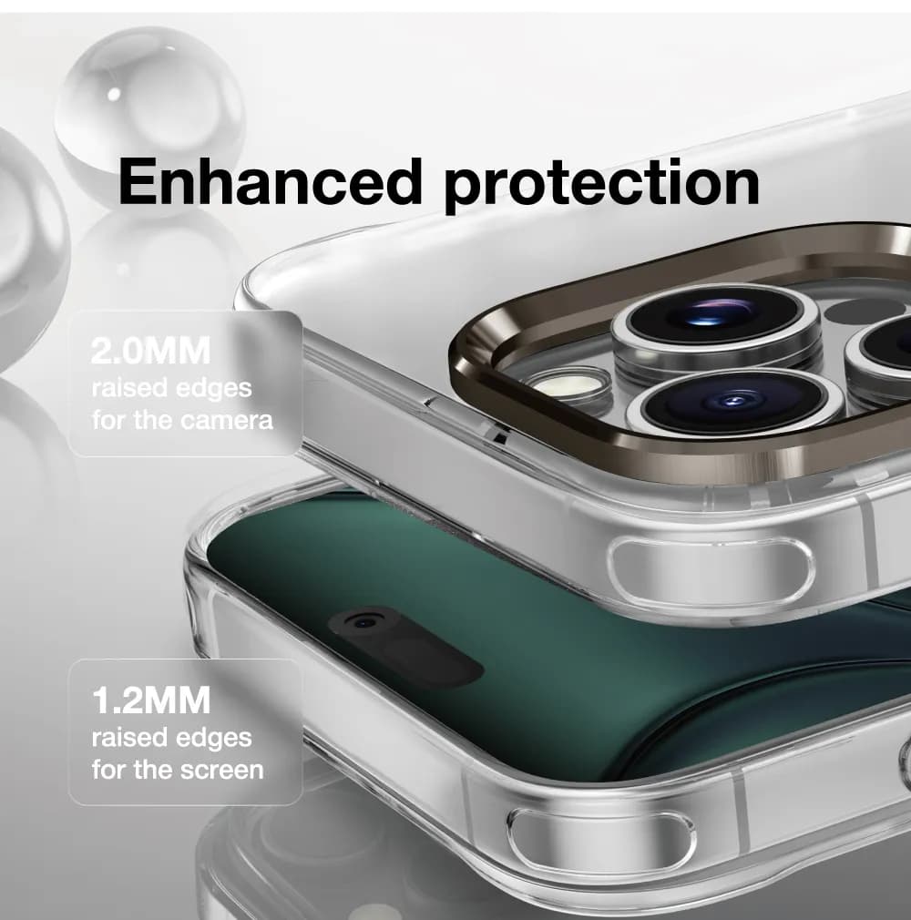 Green Lion iPhone 16 Pro Case - Magnetic Ring, Titanium 3