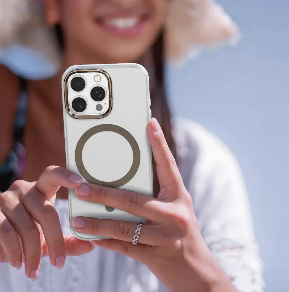 Green Lion iPhone 16 Pro Case - Magnetic Ring, Titanium 4