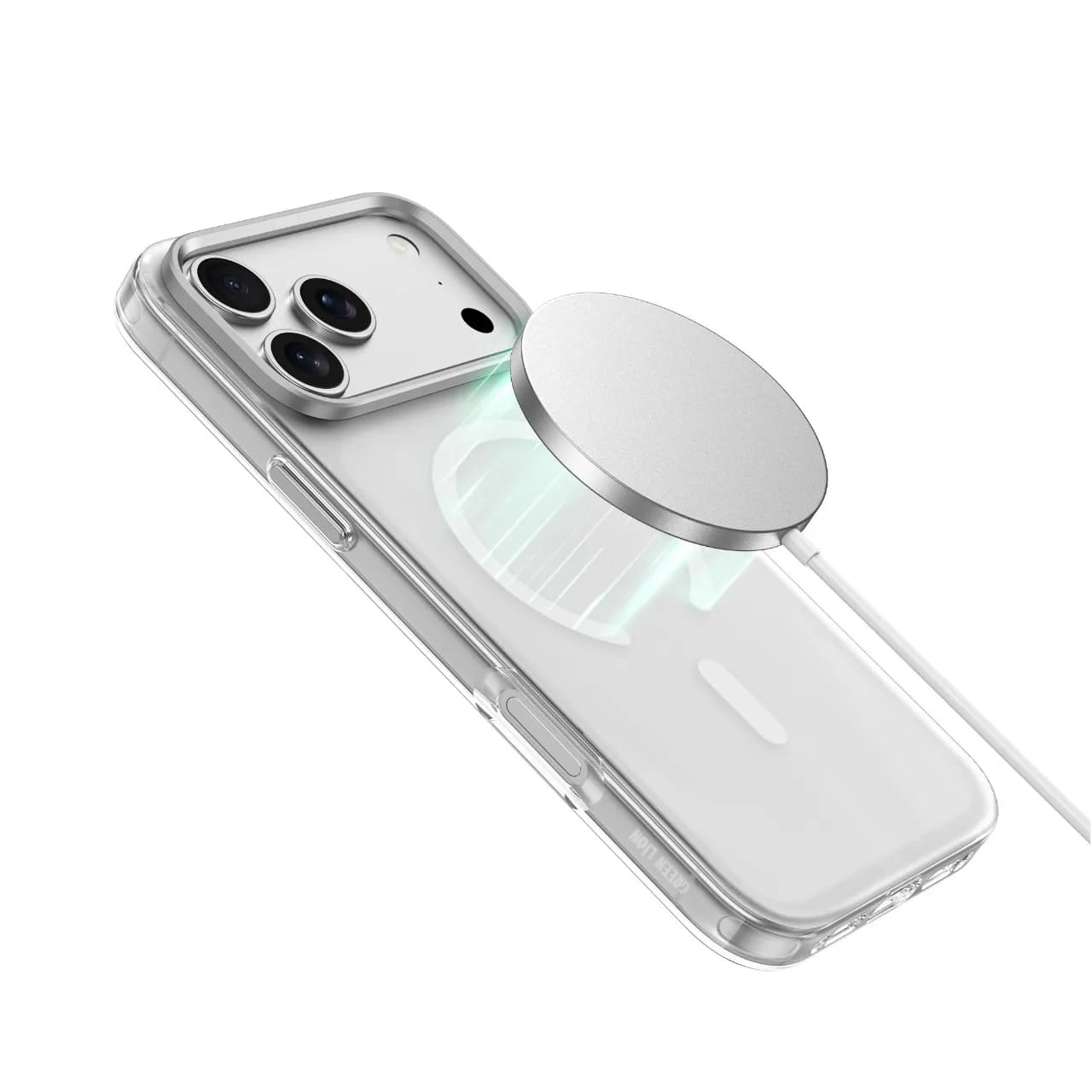 Green Lion Matte MagSafe Case for iPhone 17 Pro/Pro Max - Silver 1 Green Lion Matte MagSafe Case for iPhone 17 Pro/Pro Max - Silver 1
