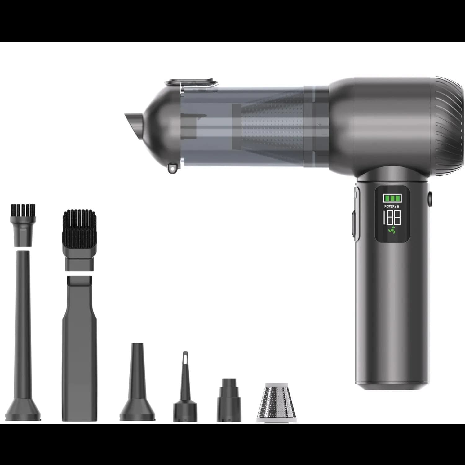Green Lion Multi-Force - 15000Pa Vacuum & Air Blower, Grey 1