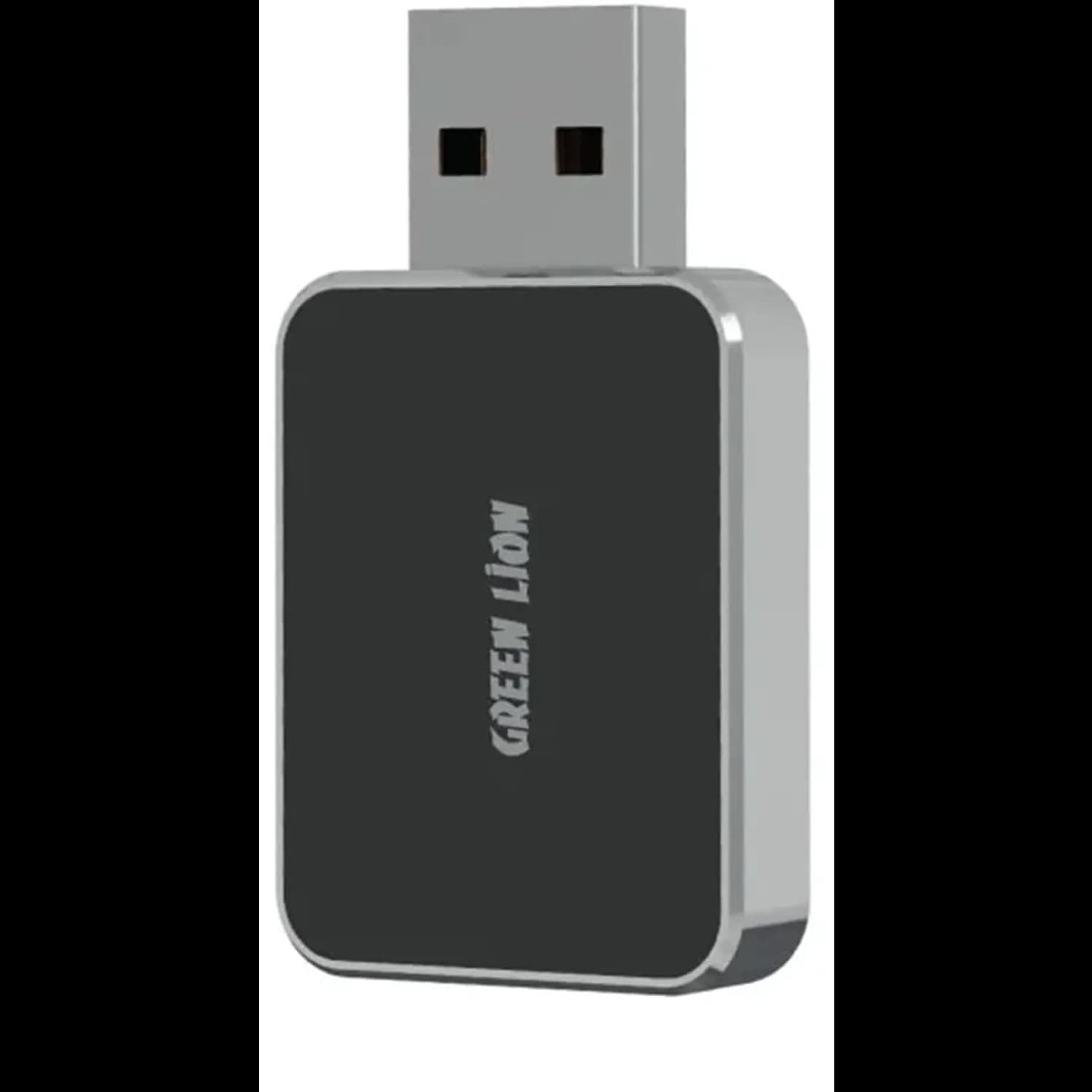 Green Lion Wireless Adapter - CarPlay & Android Auto, USB-C & USB-A, Black 1