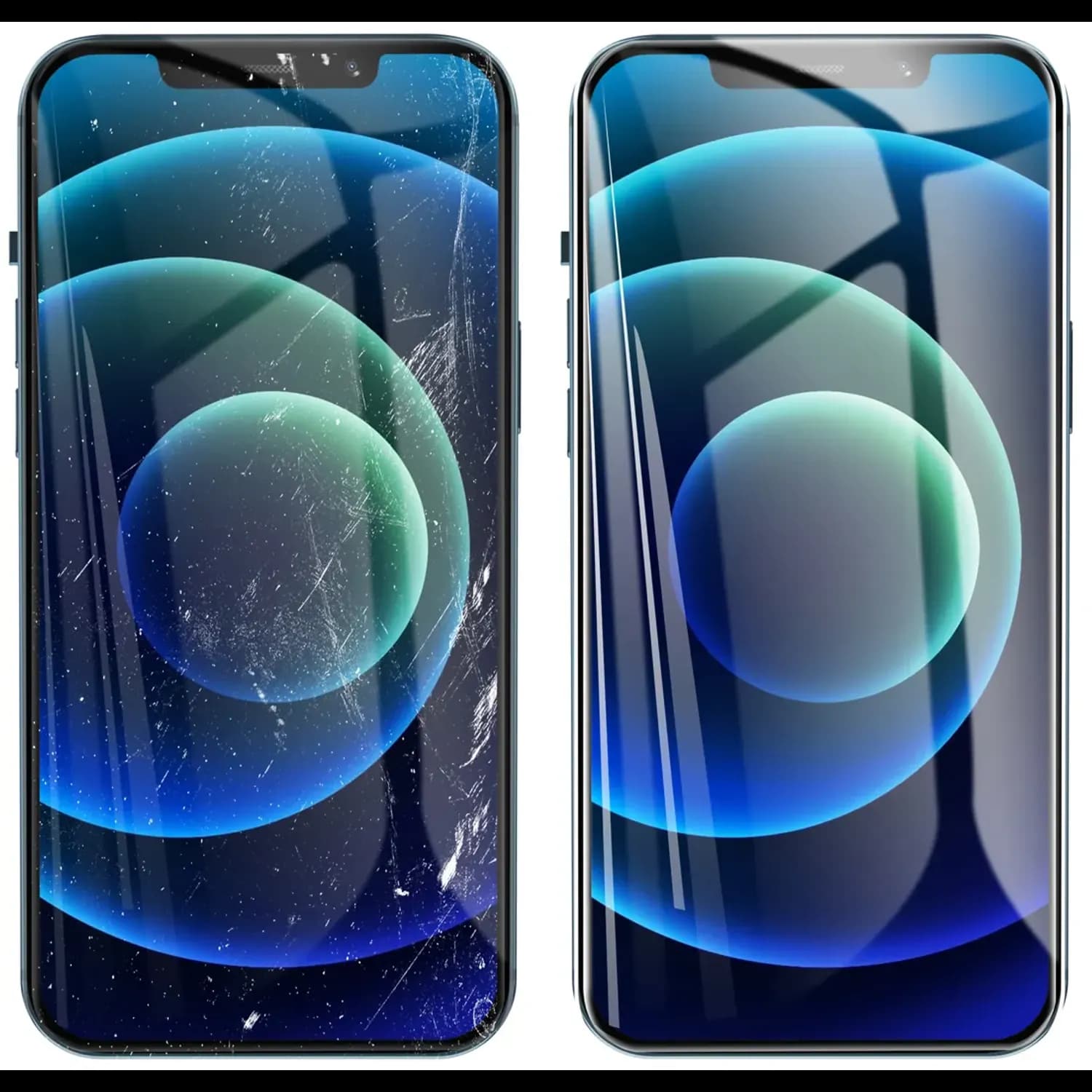 Green Lion Screen Protector iPhone 13 Pro Max - 360° Nano HD, Clear 4