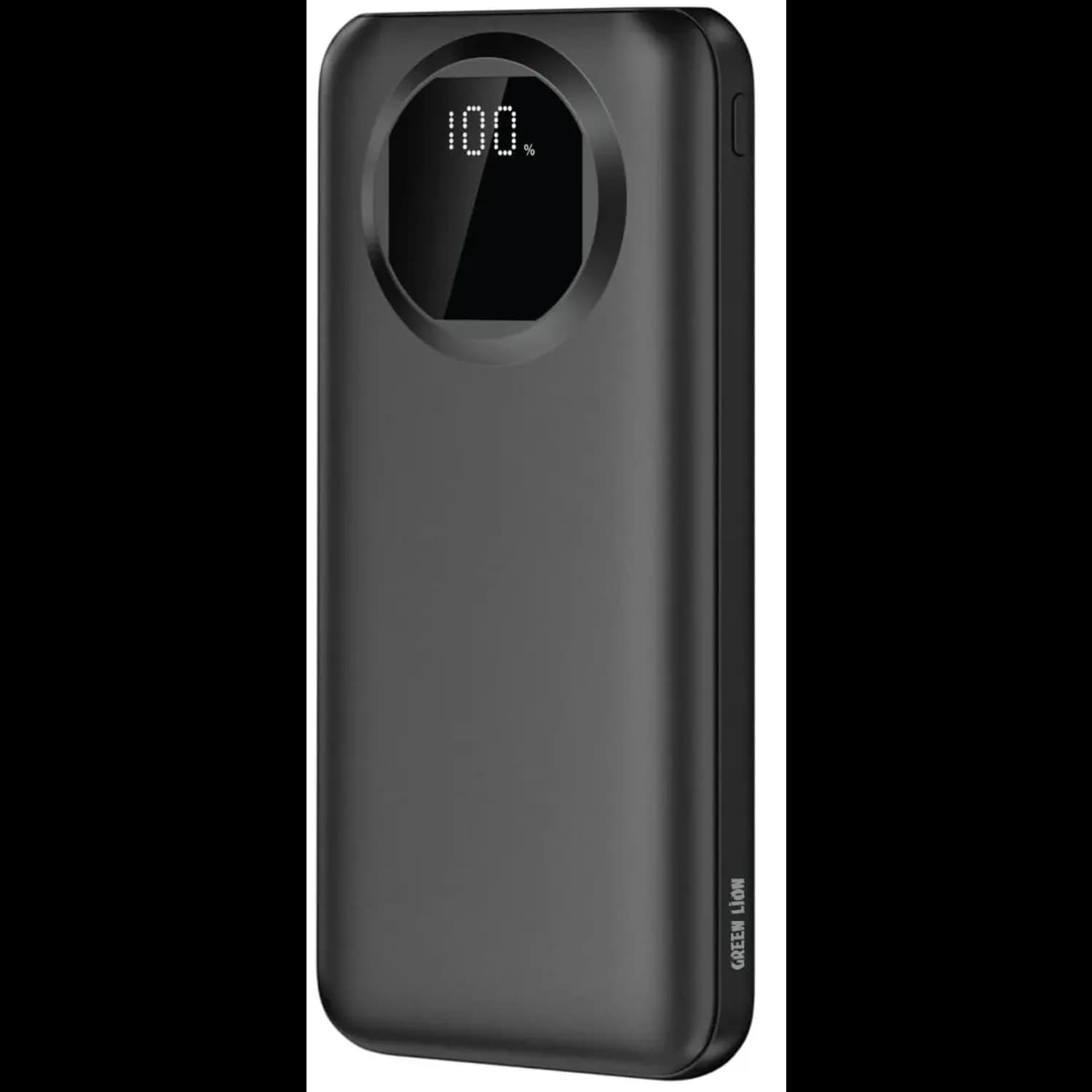 Green Lion Power Bank Nairo 20000mAh - Slim, Flight Approved, Black 1