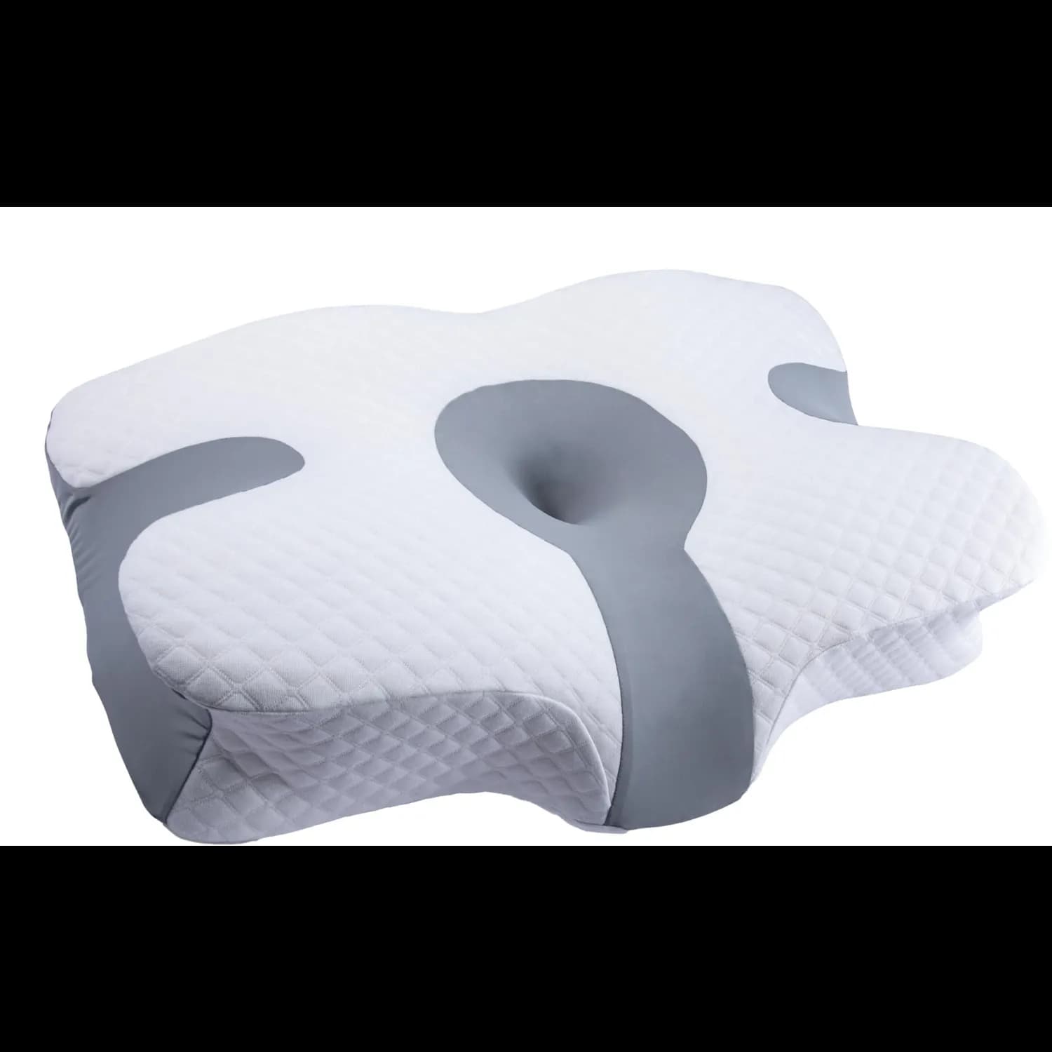 Green Lion Memory Foam Cervical Pillow - Ergonomic, Hypoallergenic, Gray/White 1 Green Lion Memory Foam Cervical Pillow - Ergonomic, Hypoallergenic, Gray/White 1