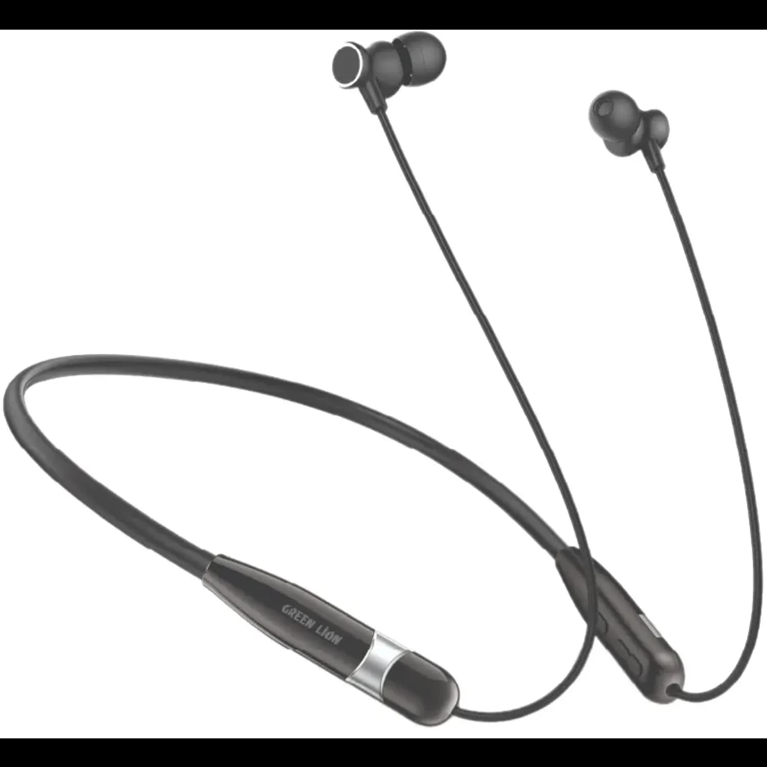 Green Lion Wireless Neckband - Black 1 Green Lion Wireless Neckband - Black 1