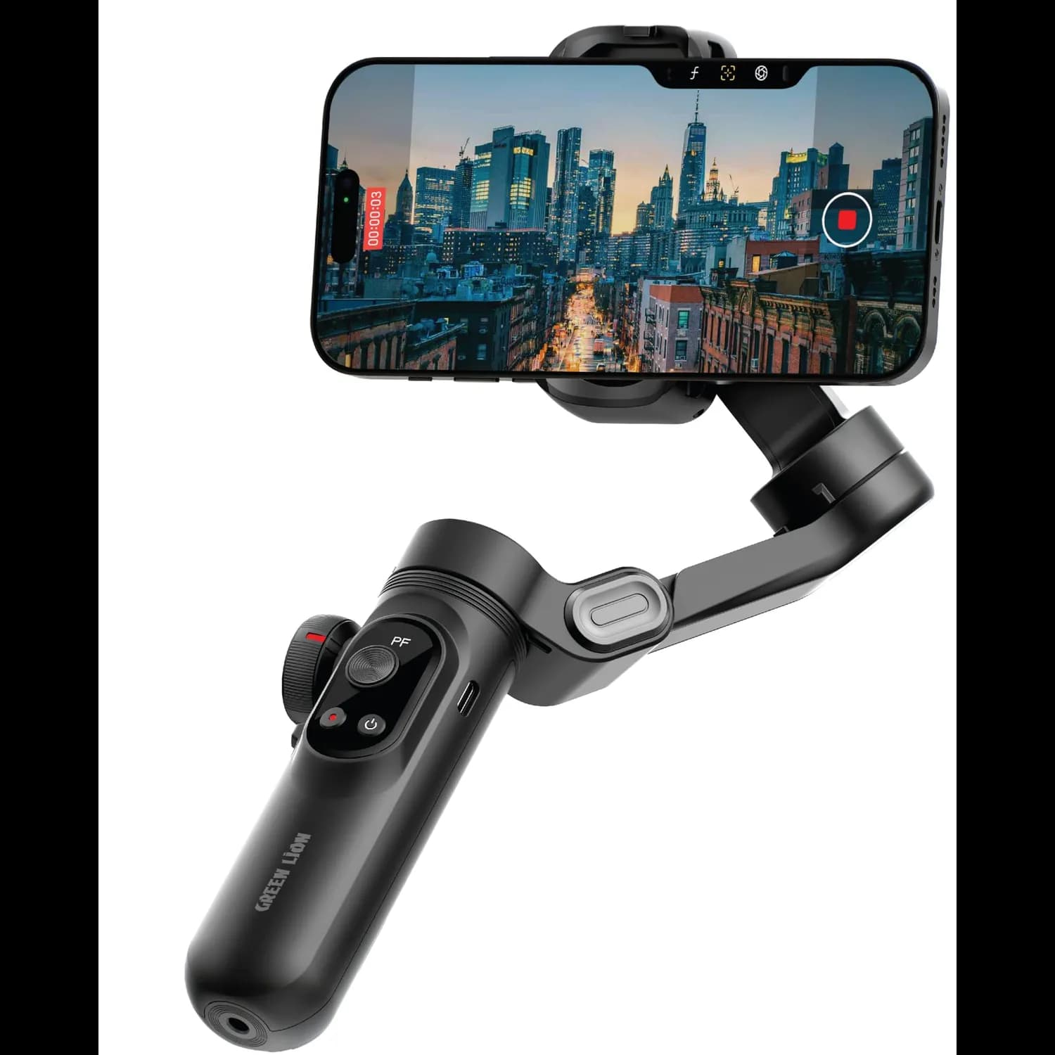 Green Lion Gimbal - 3-Axis, Face Tracking, Black 1