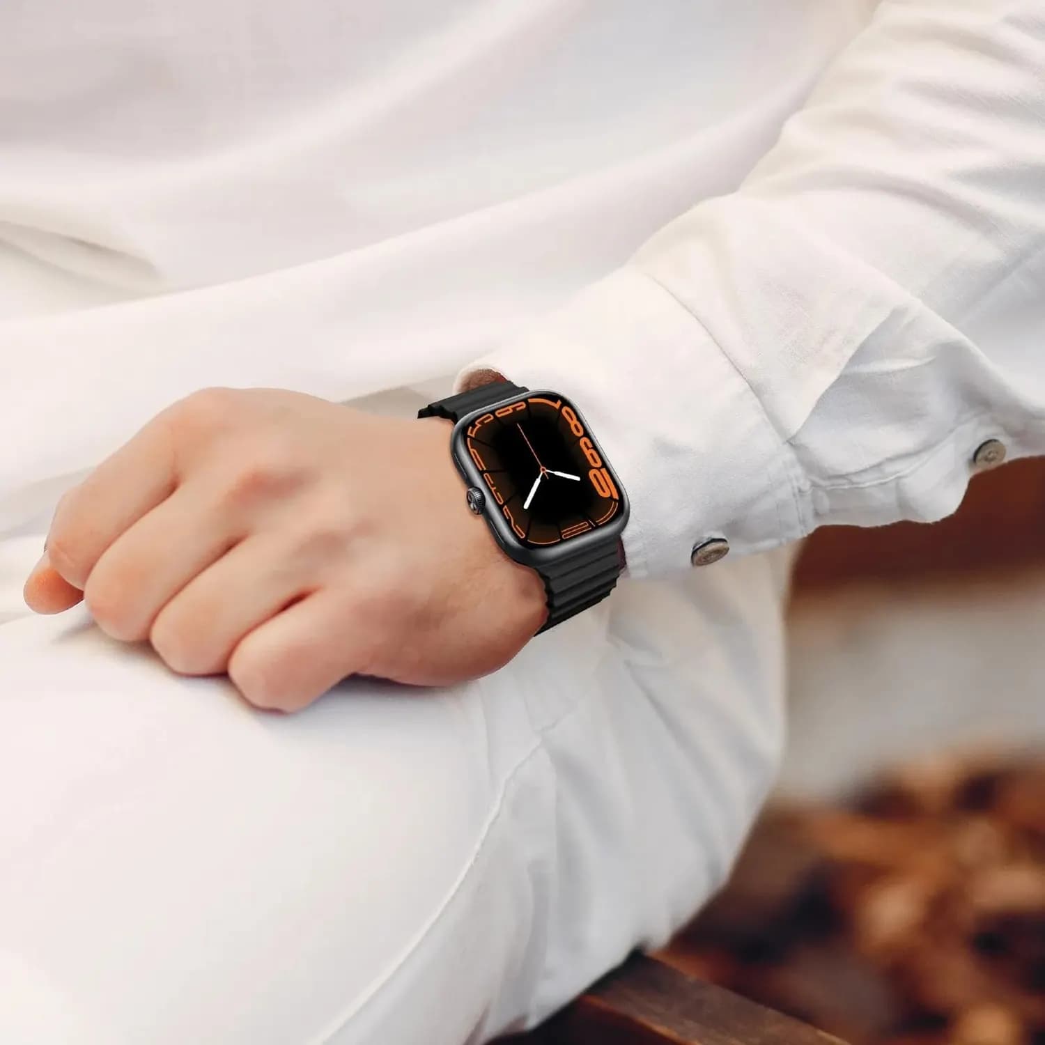 Green Lion Smart Watch - Lightweight, Black 3