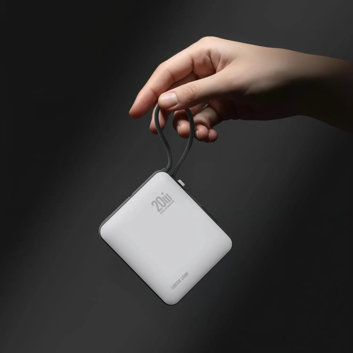 Green Lion Power Bank NURU - 10000mAh 20W PD, White 3