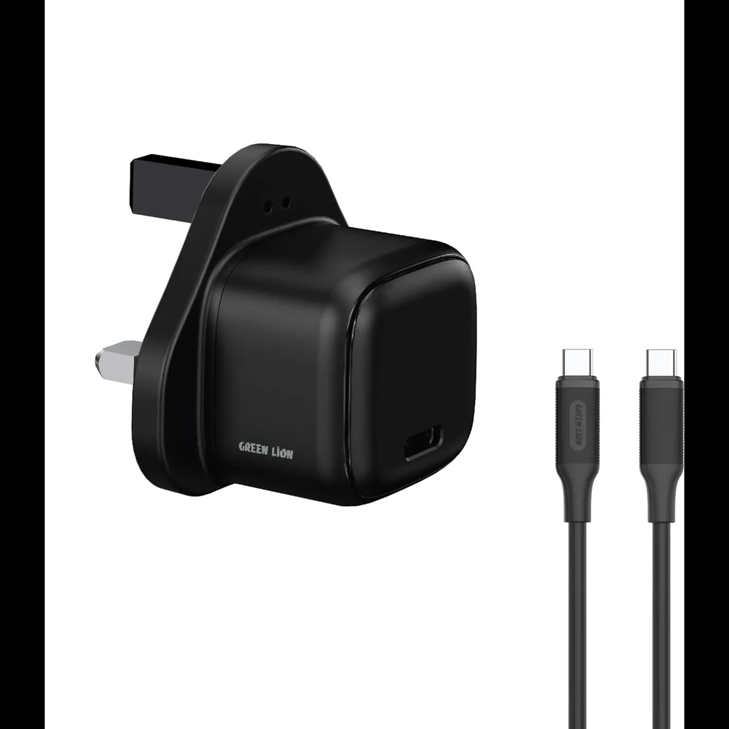 Green Lion Charger NEXIO - 20W PD PPS, Black 1