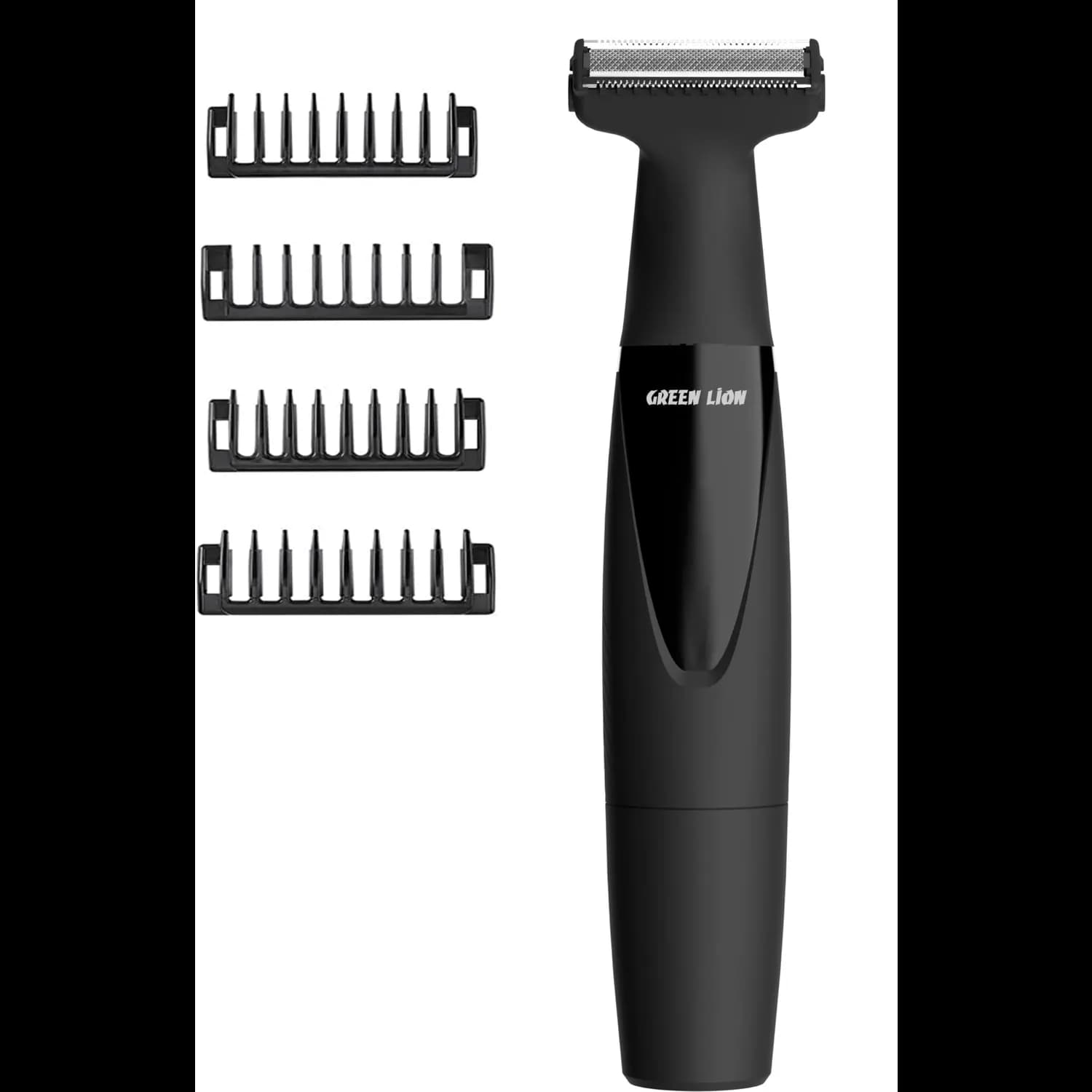 Green Lion Beard Trimmer - One Blade, IPX5 Waterproof, Black 1 Green Lion Beard Trimmer - One Blade, IPX5 Waterproof, Black 1