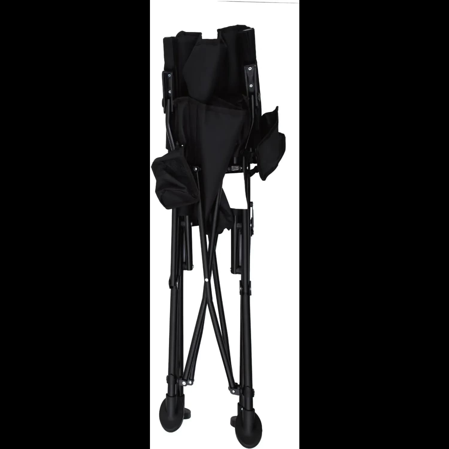 Green Lion Camping Chair - Foldable, Cup Holder, Black 3