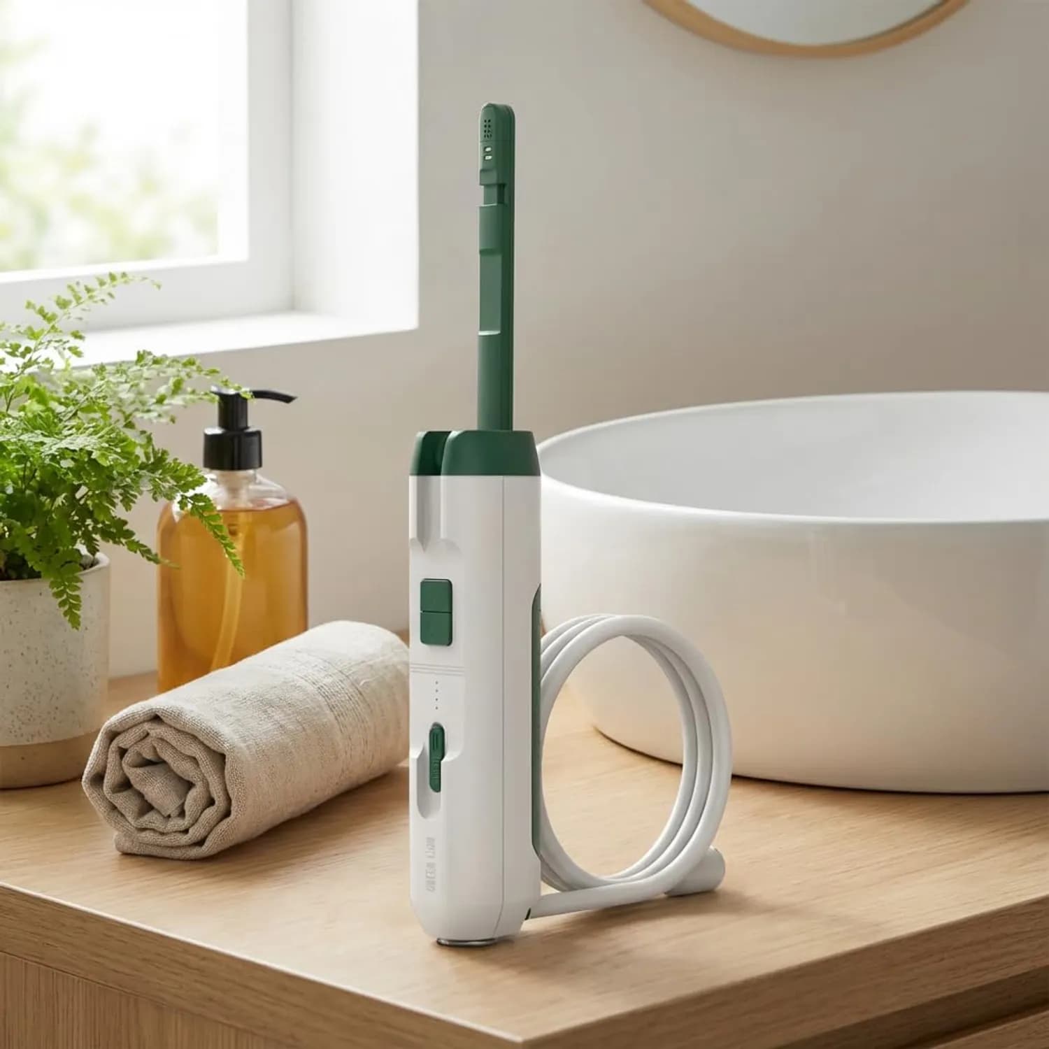 Green Lion Portable Bidet OutLander - Rechargeable, White 4