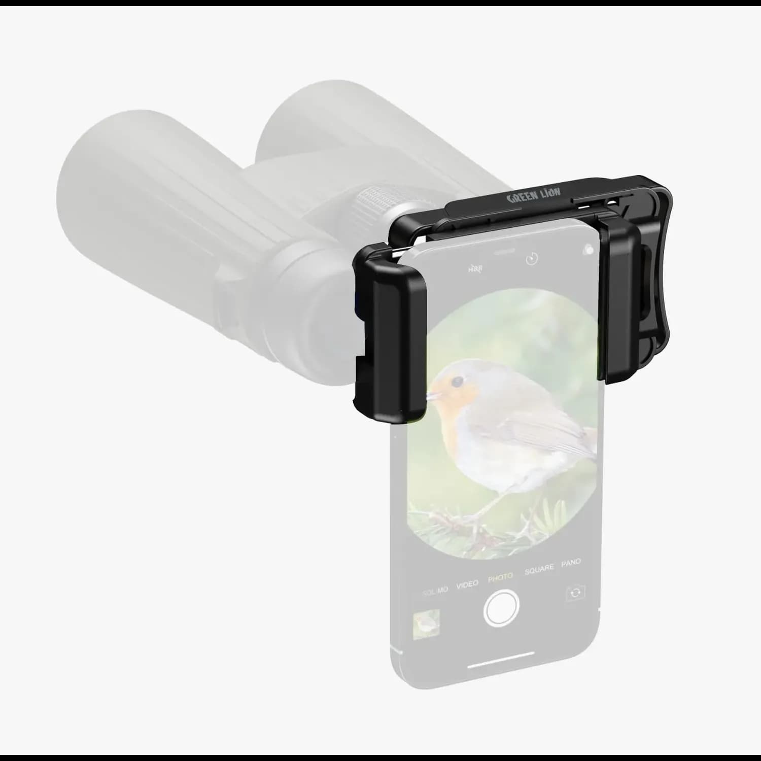 Green Lion Optical Device Adapter - Retractable 66-95mm, Black 2