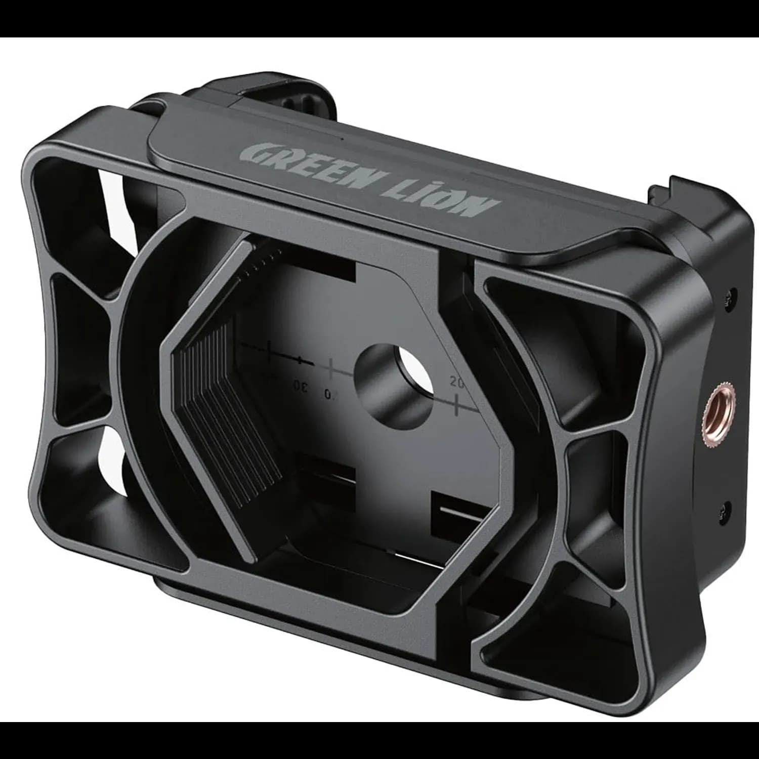 Green Lion Optical Device Adapter - Retractable 66-95mm, Black 1
