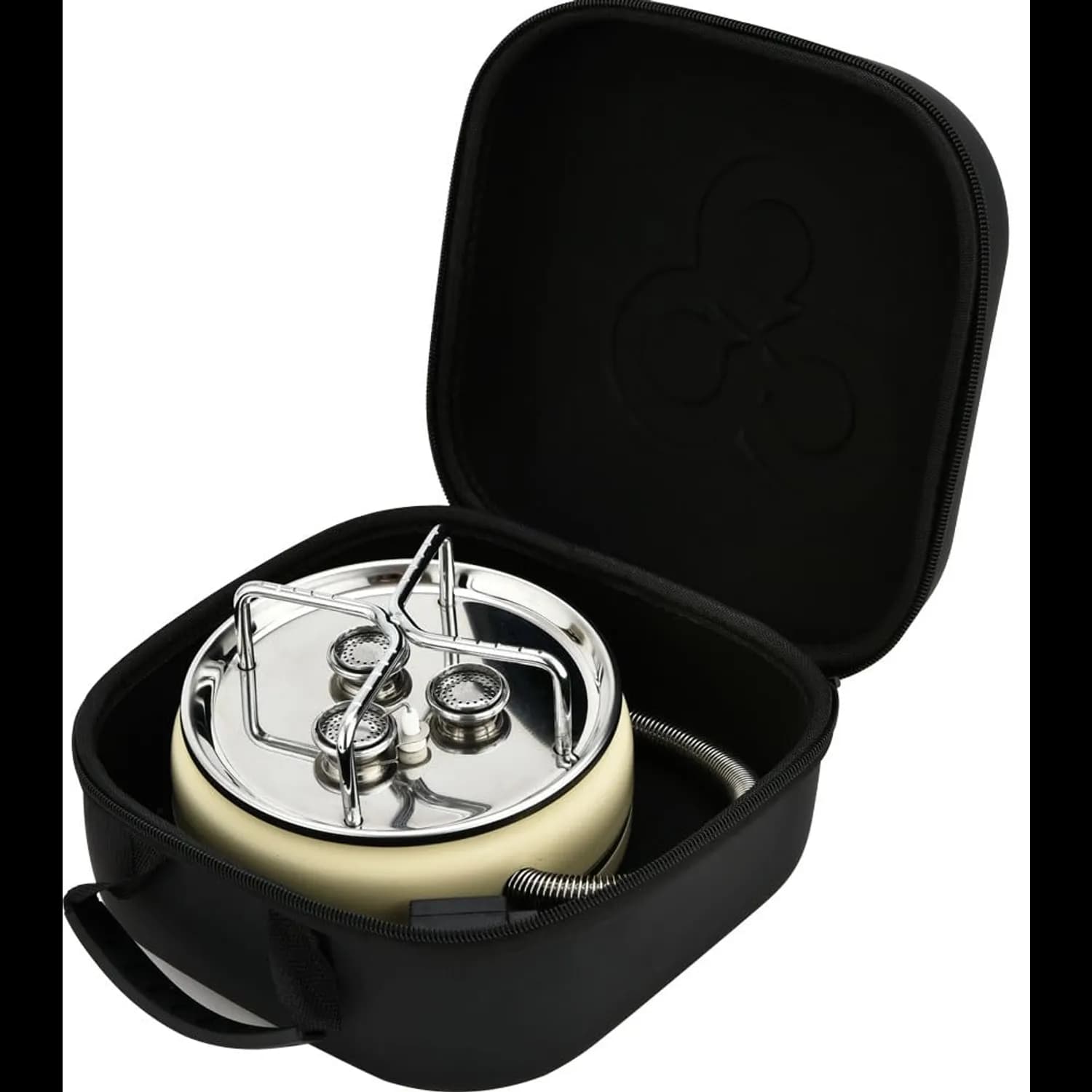 Green Lion Stove Orbit Flame - 3 Burner, 4000W, Beige 4