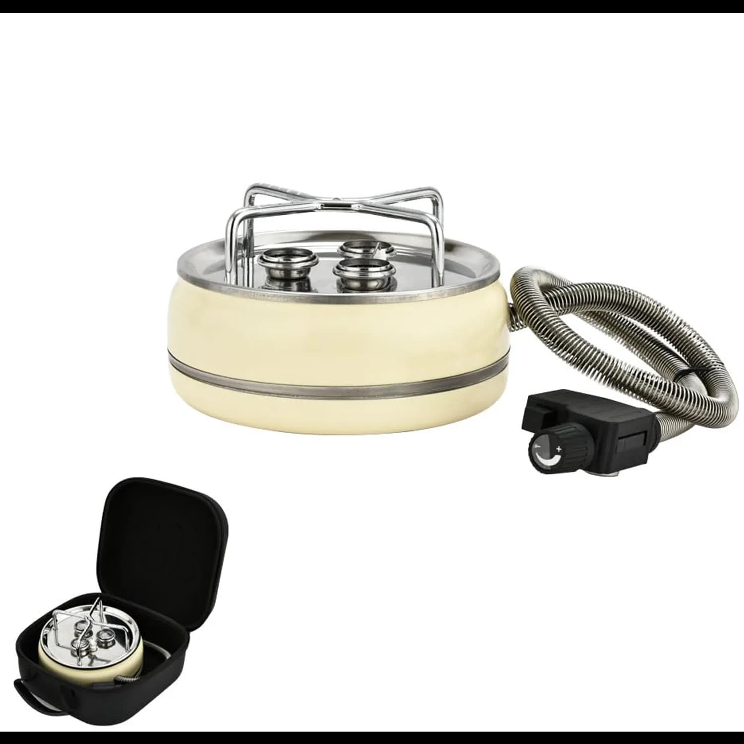 Green Lion Stove Orbit Flame - 3 Burner, 4000W, Beige 1 Green Lion Stove Orbit Flame - 3 Burner, 4000W, Beige 1