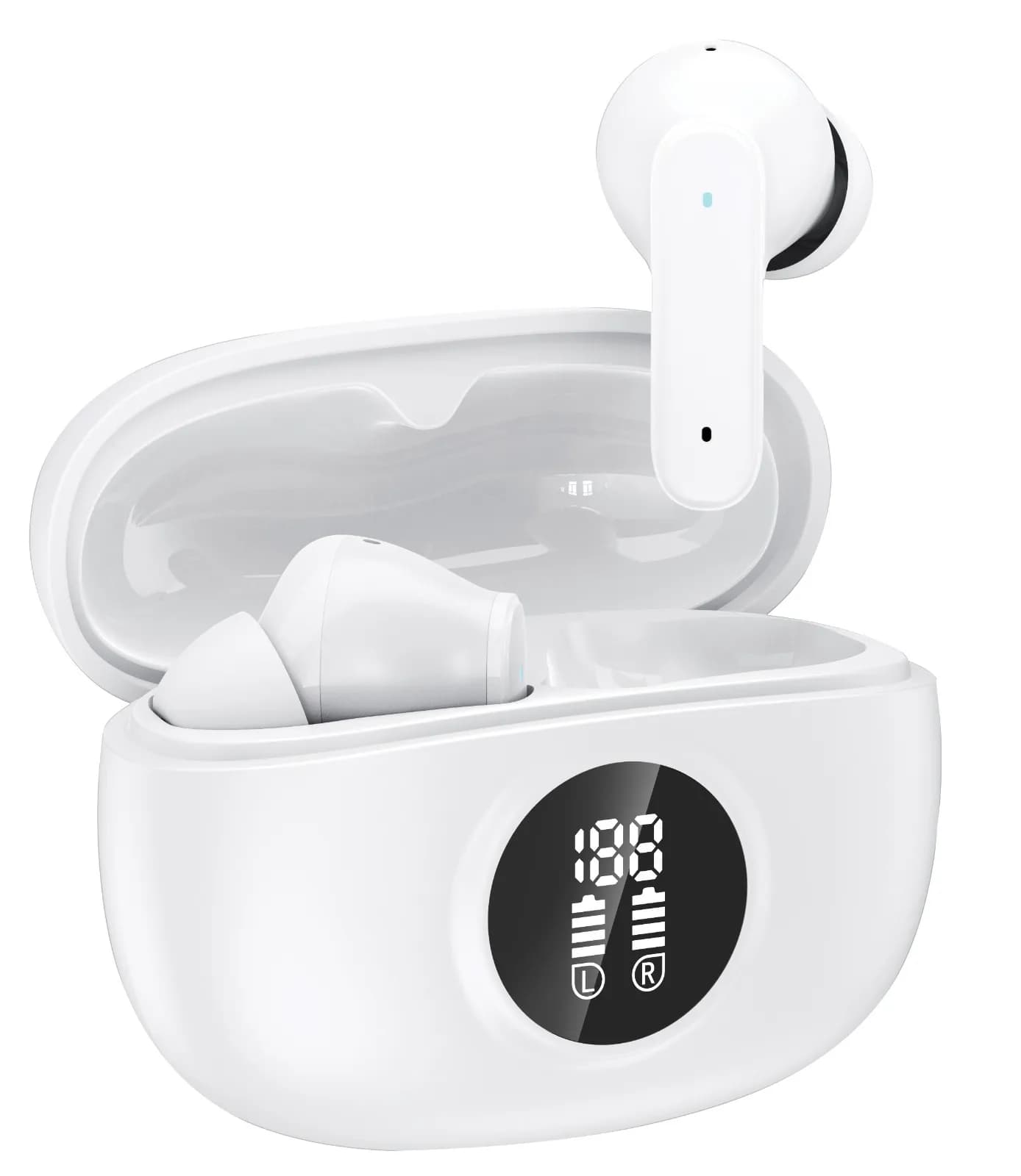 Green Lion Earbuds Orlando - True Wireless, HiFi Sound, White 4