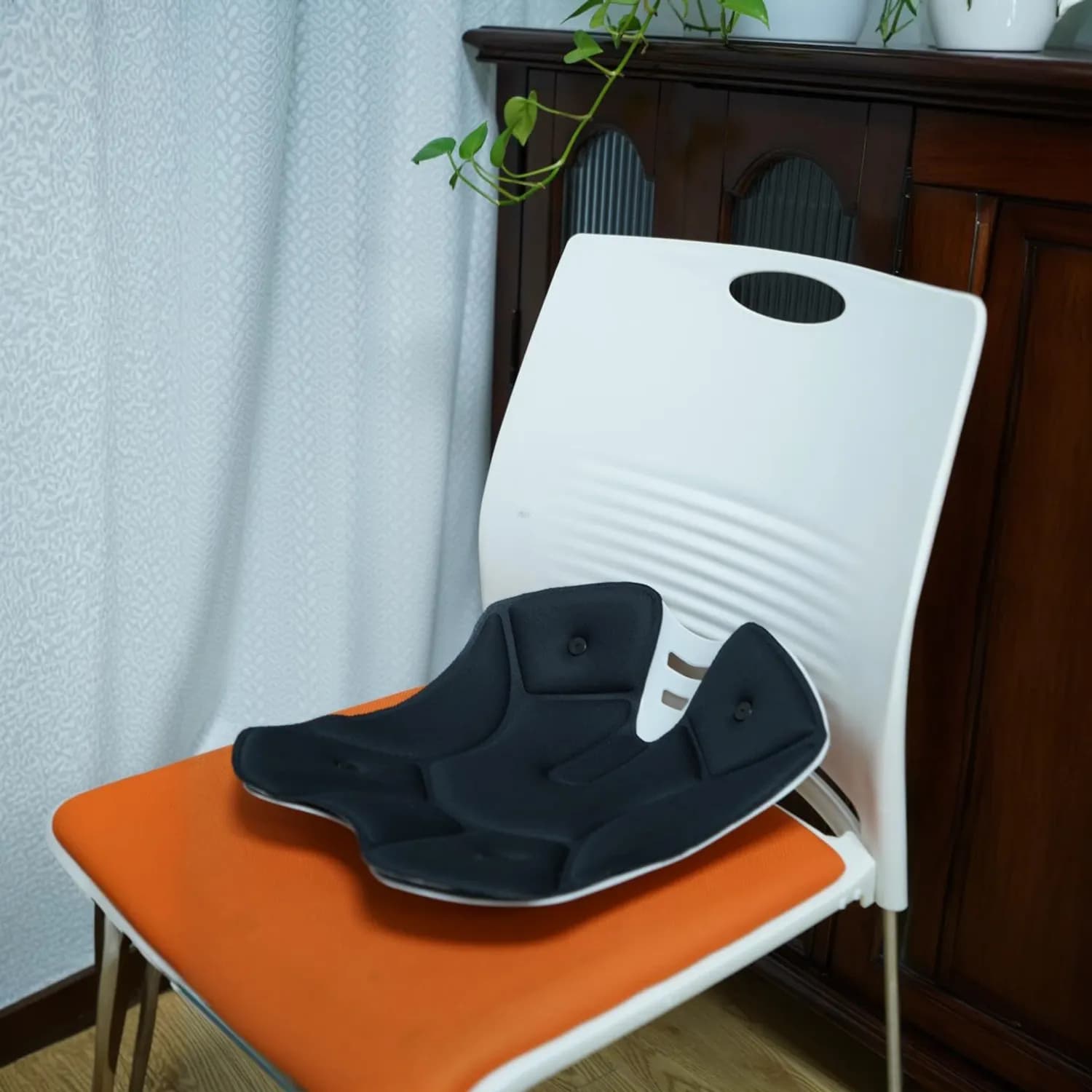 Green Lion Seat Cushion Ortho Pro - Breathable, Black 3