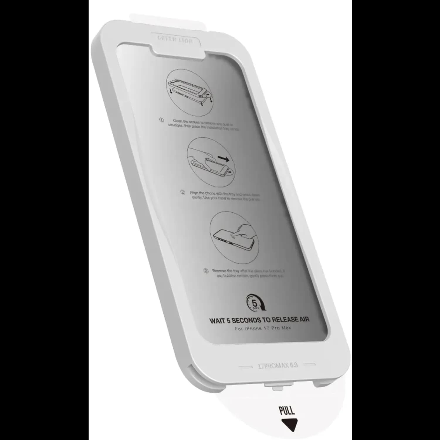Green Lion Screen Protector Picasso 3D for iPhone 17 Air - 9H Tempered Glass, Privacy 1