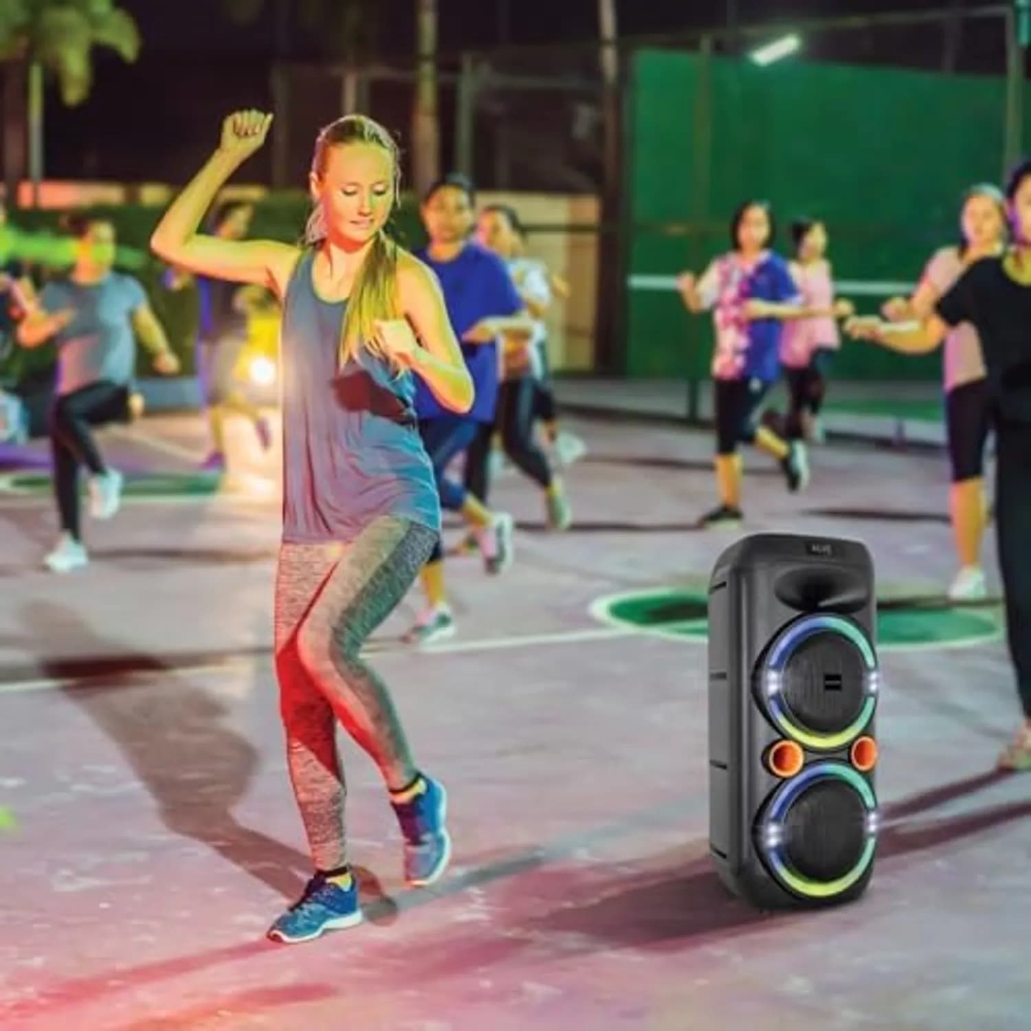 Green Lion Bluetooth Speaker PartyLife 300 - 35W, Black 2