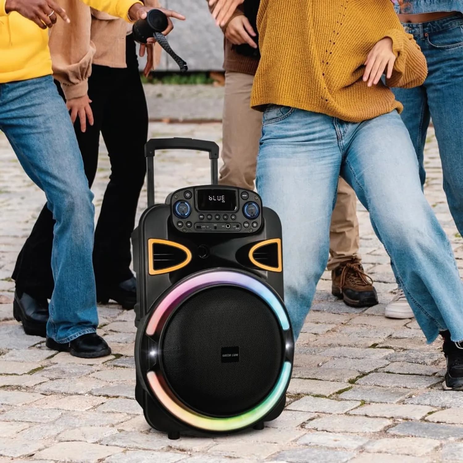Green Lion Bluetooth Speaker PartyLife 500 - 50W, Black 2