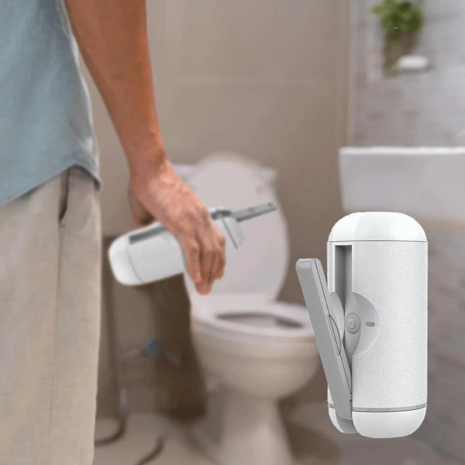 Green Lion Electric Pocket Bidet - Portable, White 2