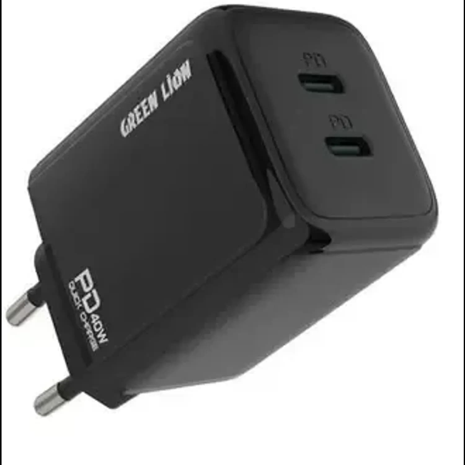 Green Lion Wall Charger - 40W Dual PD, EU 1 Green Lion Wall Charger - 40W Dual PD, EU 1