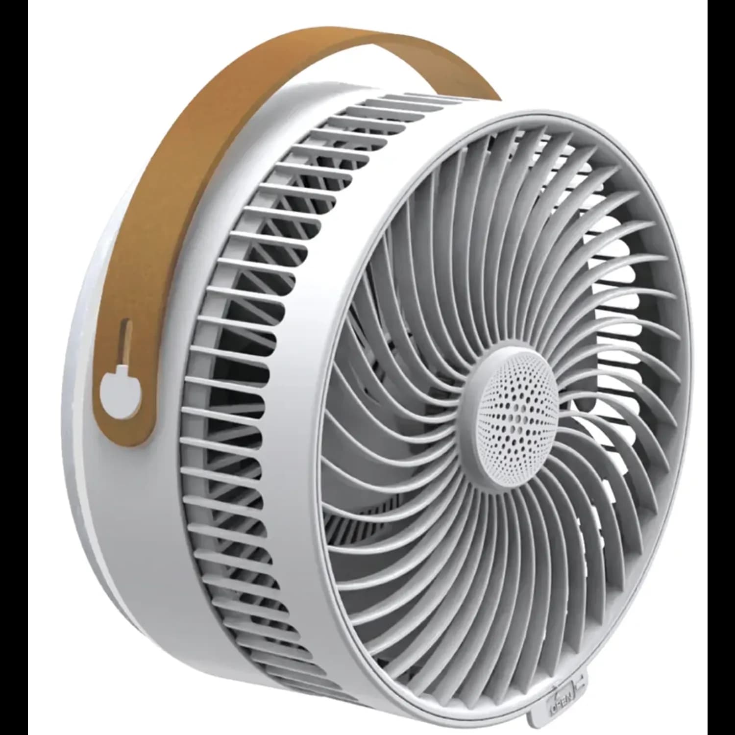 Green Lion Folding Fan ROVIO 8" - 4-Speed, White 5