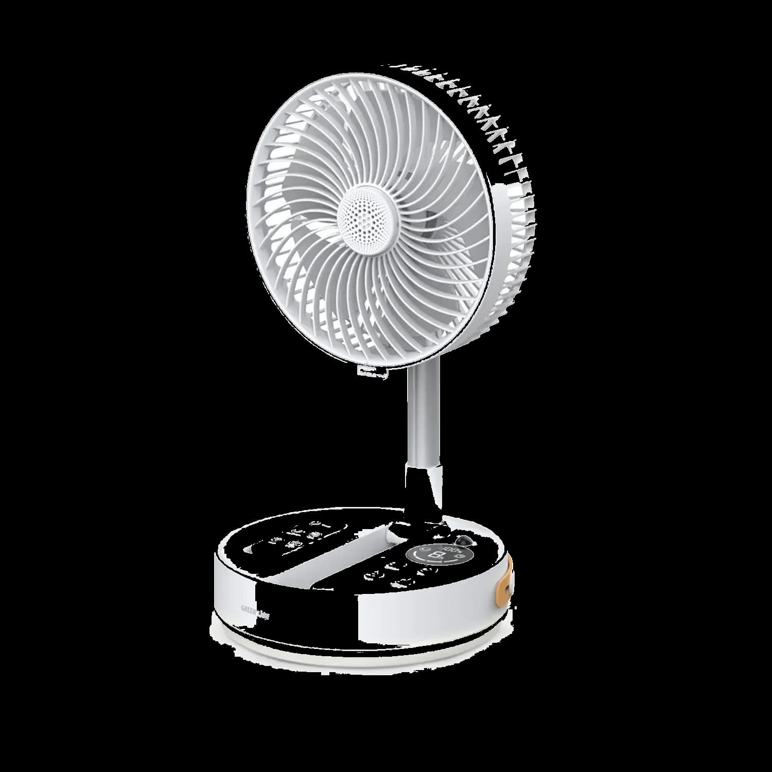 Green Lion Folding Fan ROVIO 8" - 4-Speed, White 1 Green Lion Folding Fan ROVIO 8" - 4-Speed, White 1
