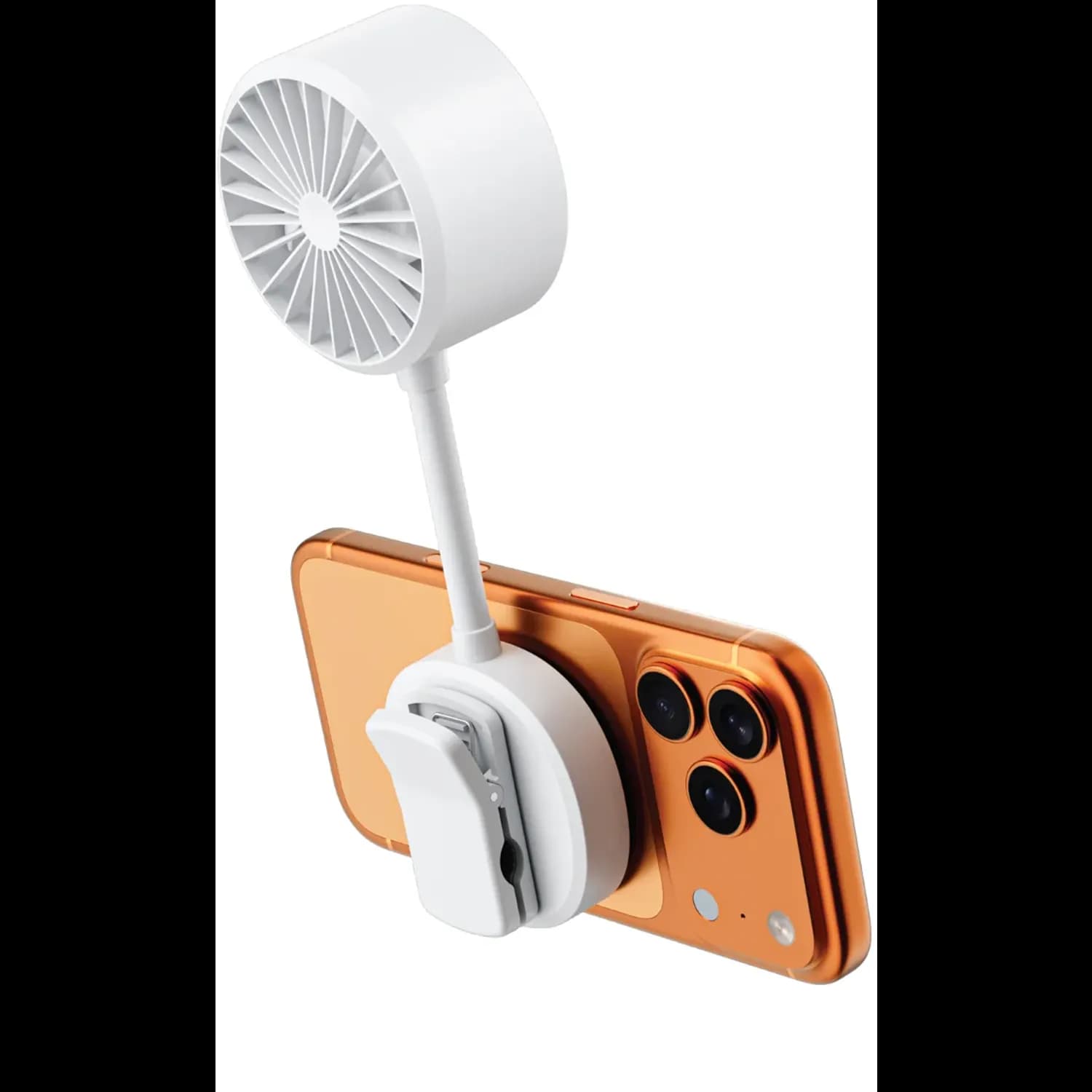 Green Lion Portable Fan Mag Breeze - MagSafe Compatible, White 2