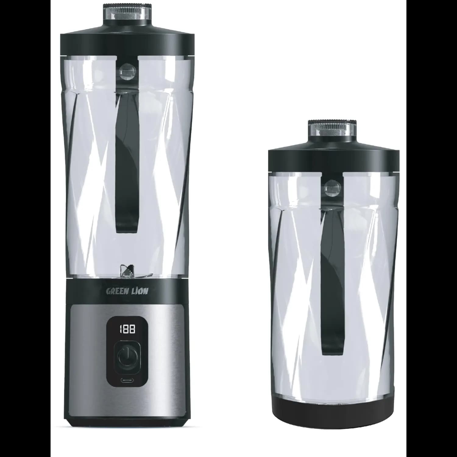 Green Lion Blender ProJet - 600ml Travel Cup, Black 1