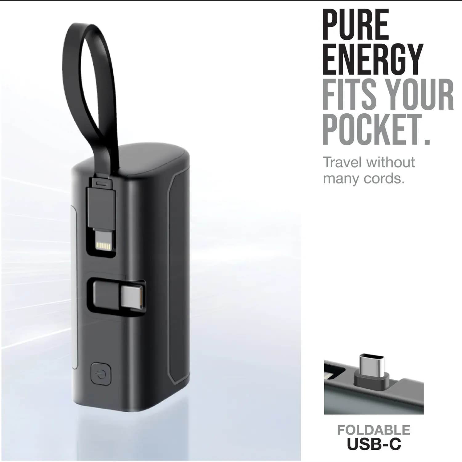 Green Lion Power Bank - 10000mAh, Black 3