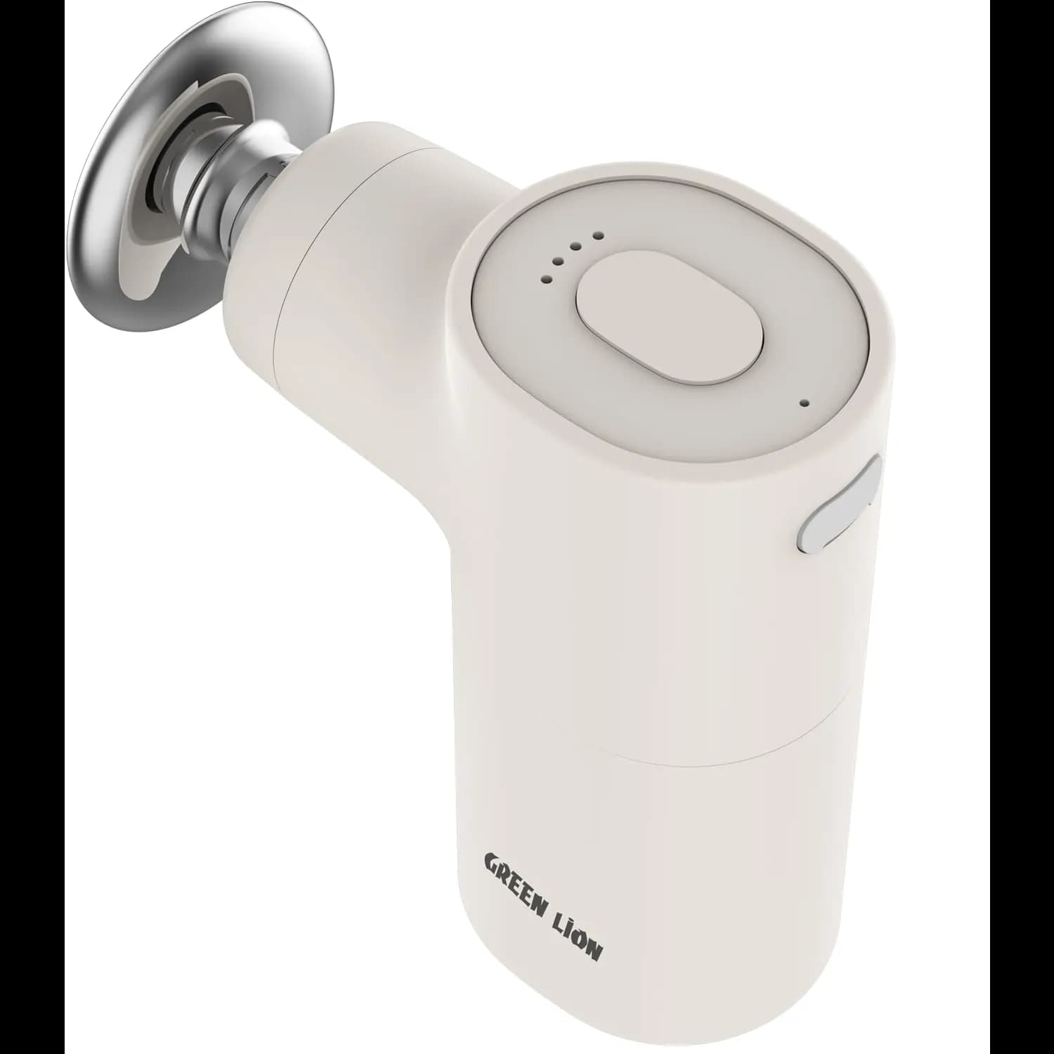 Green Lion Pocket Massage Gun - 4-Speed, Beige 1