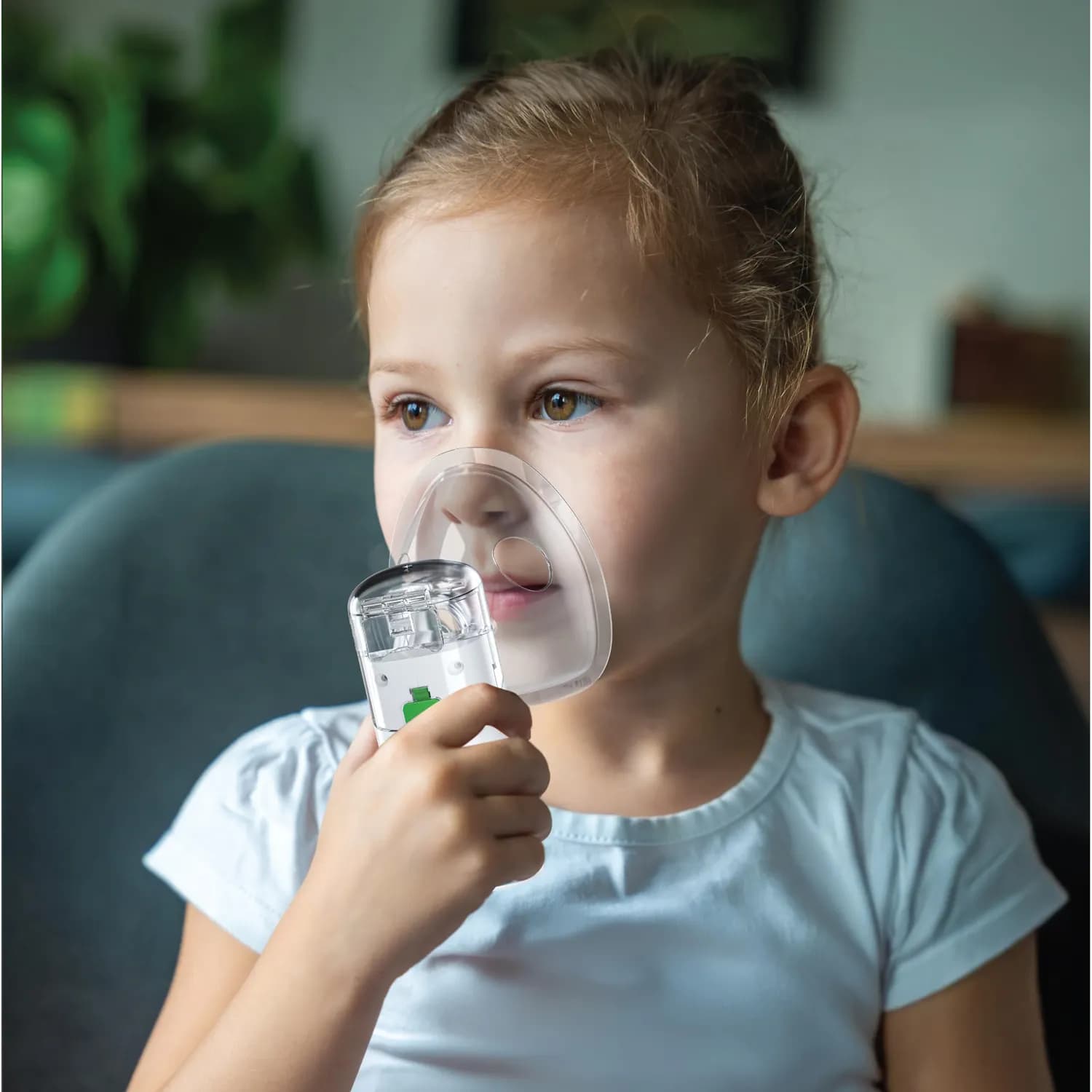 Green Lion Portable Nebulizer - White 2
