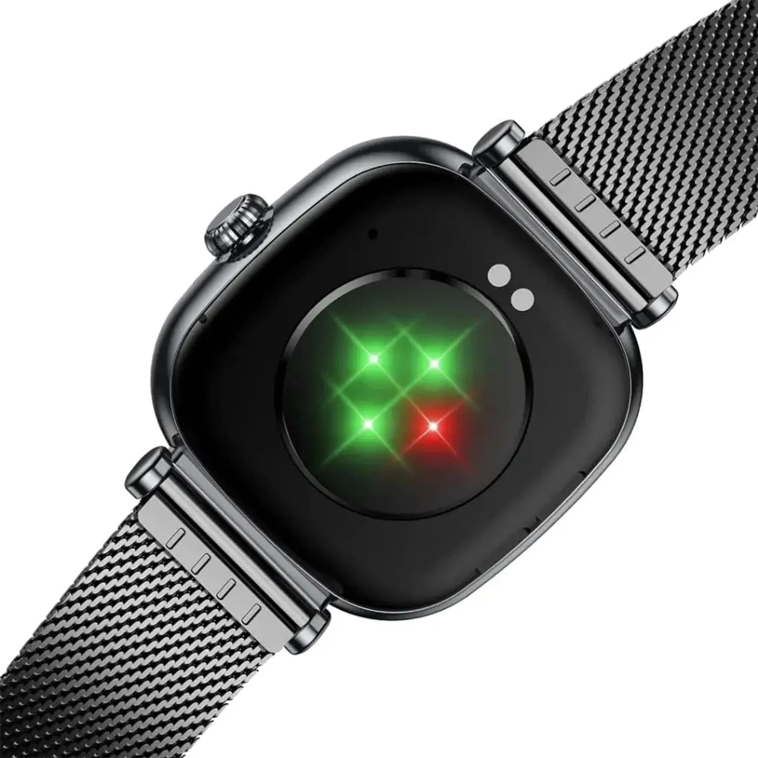 Green Lion Smart Watch - Lightweight, Square, Black 3