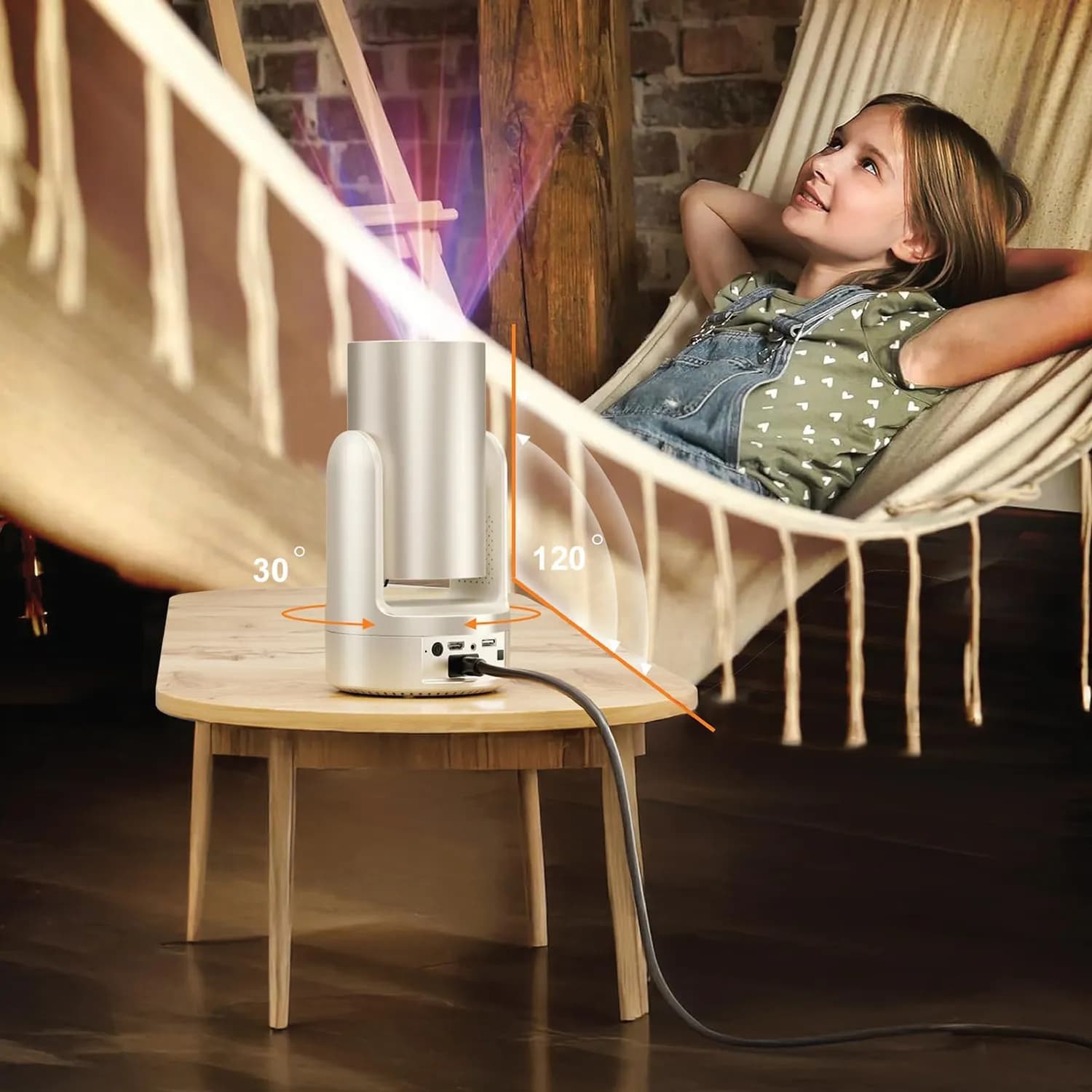 Green Lion Mini Projector - 4K Support, Bluetooth 5.2 2