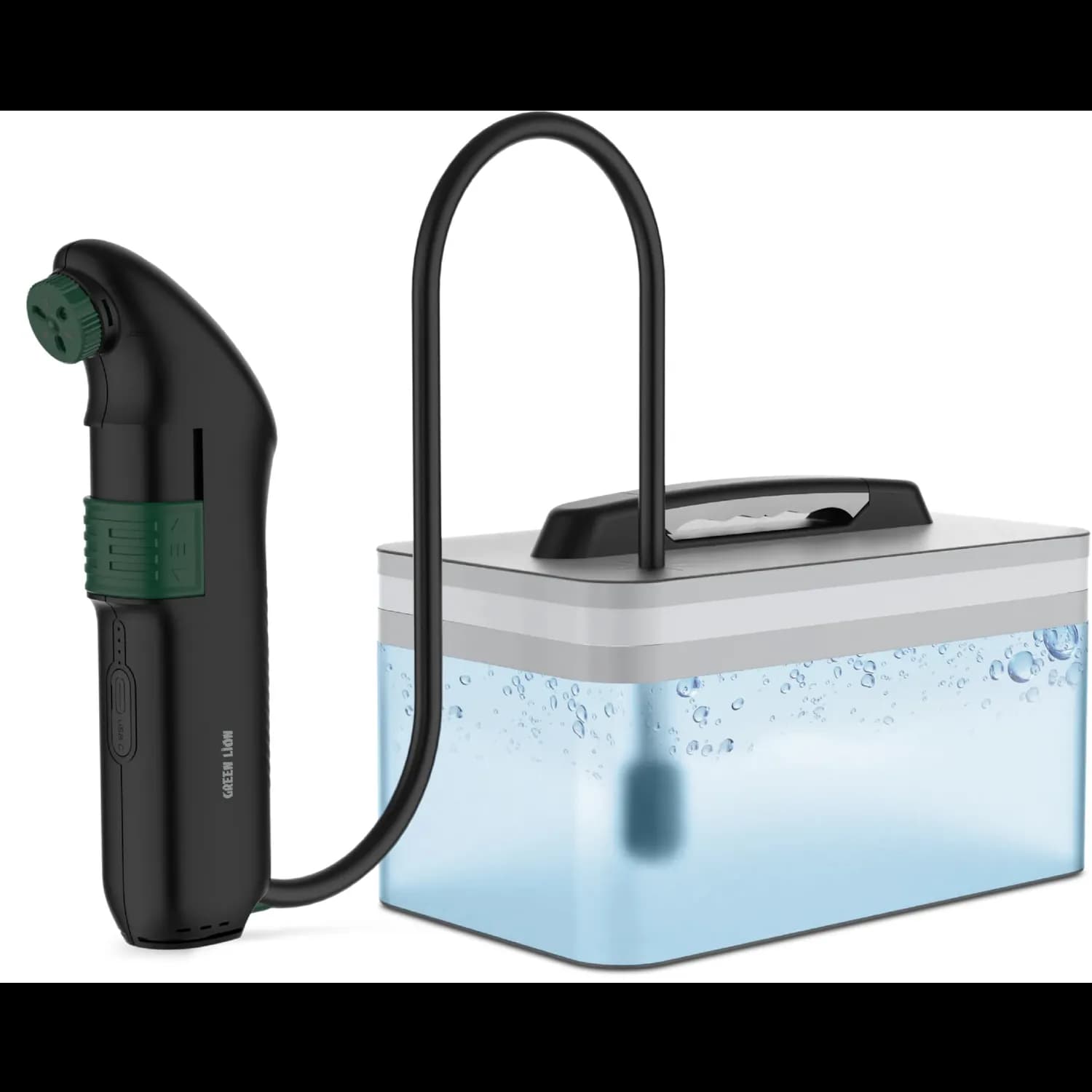 Green Lion Bidet Compact Converging Pro - Portable, White — Black 1 Green Lion Bidet Compact Converging Pro - Portable, White — Black 1