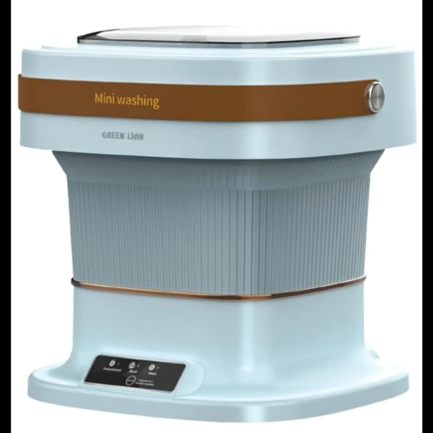 Green Lion Mini Washing Machine - 6L Foldable, Sky Blue 1 Green Lion Mini Washing Machine - 6L Foldable, Sky Blue 1