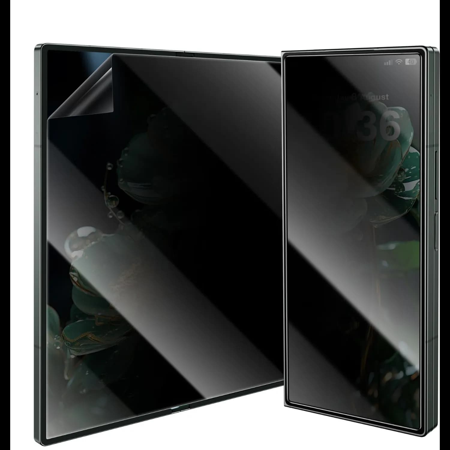 Green Lion Screen Protector Samsung Galaxy Z Fold 6 - 9H Hardness, Privacy, Green 1 Green Lion Screen Protector Samsung Galaxy Z Fold 6 - 9H Hardness, Privacy, Green 1