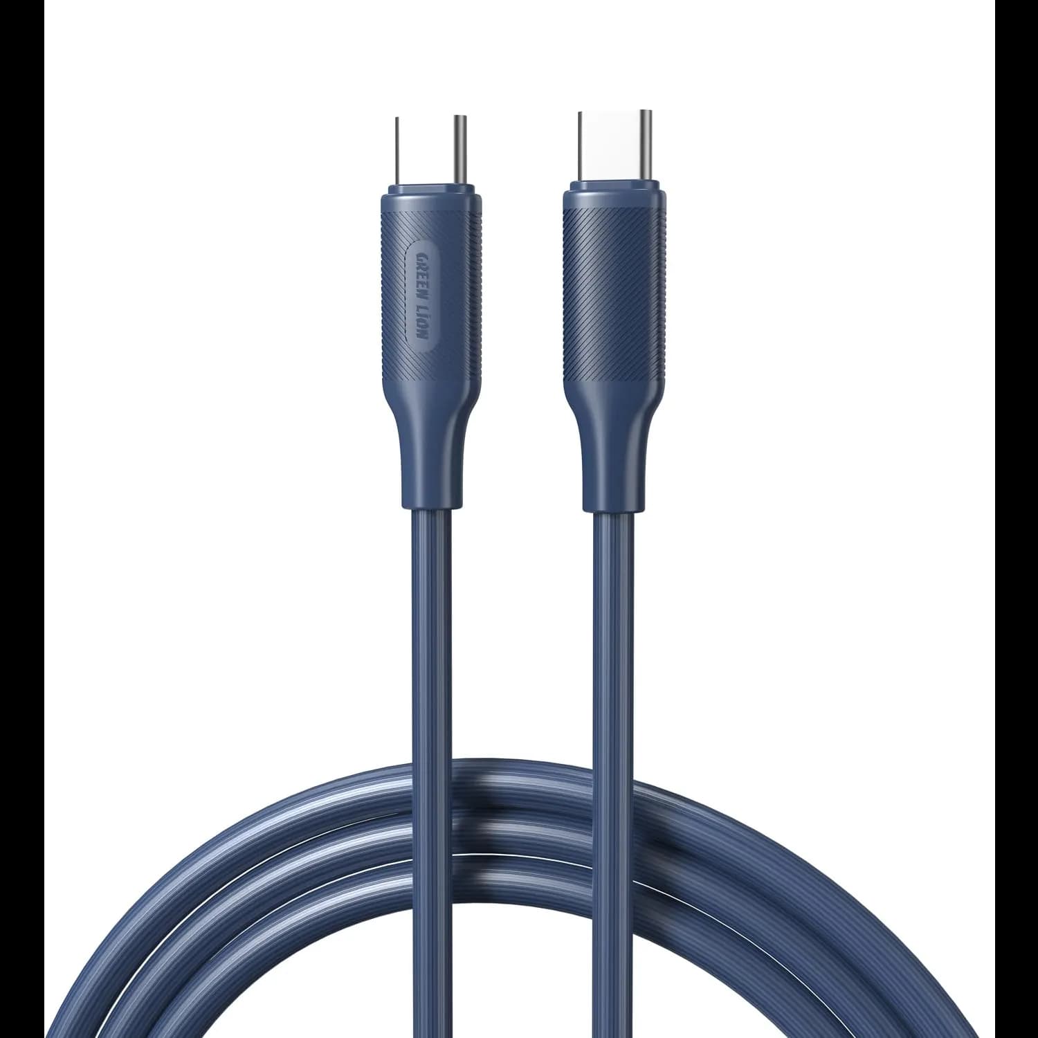 Green Lion USB-C Cable - 60W, 1m, Blue 1 Green Lion USB-C Cable - 60W, 1m, Blue 1