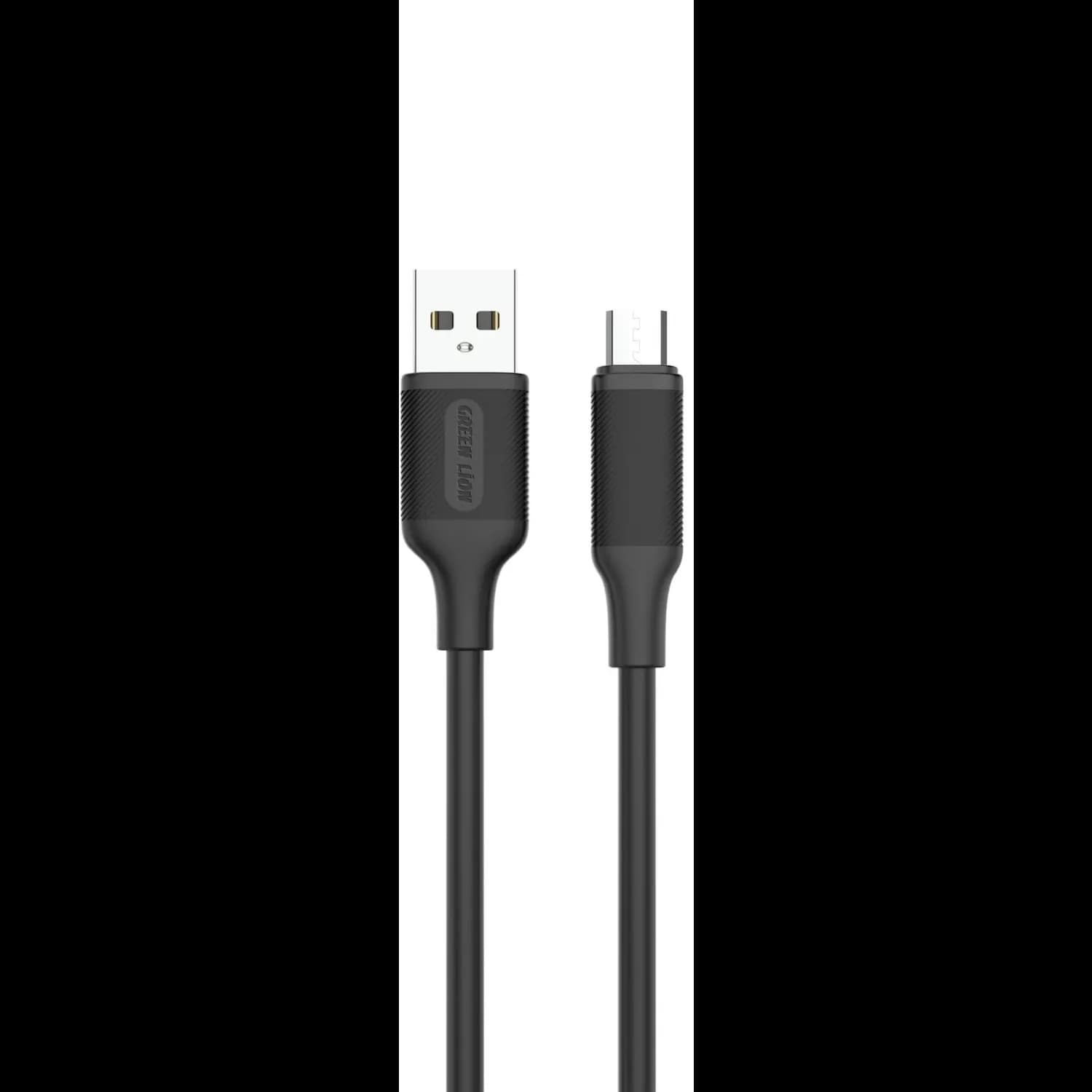 Green Lion USB-A to Micro USB Cable - 2m, 2A, Black 1 Green Lion USB-A to Micro USB Cable - 2m, 2A, Black 1