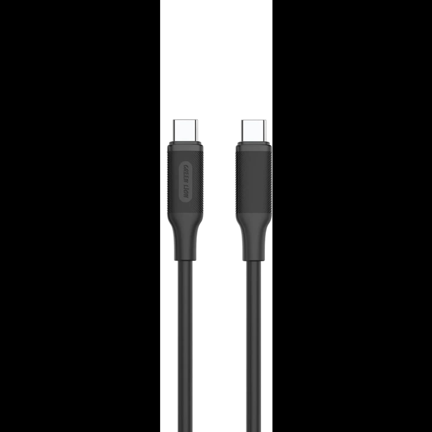 Green Lion USB-C Cable - 2m Braided, Black 1 Green Lion USB-C Cable - 2m Braided, Black 1