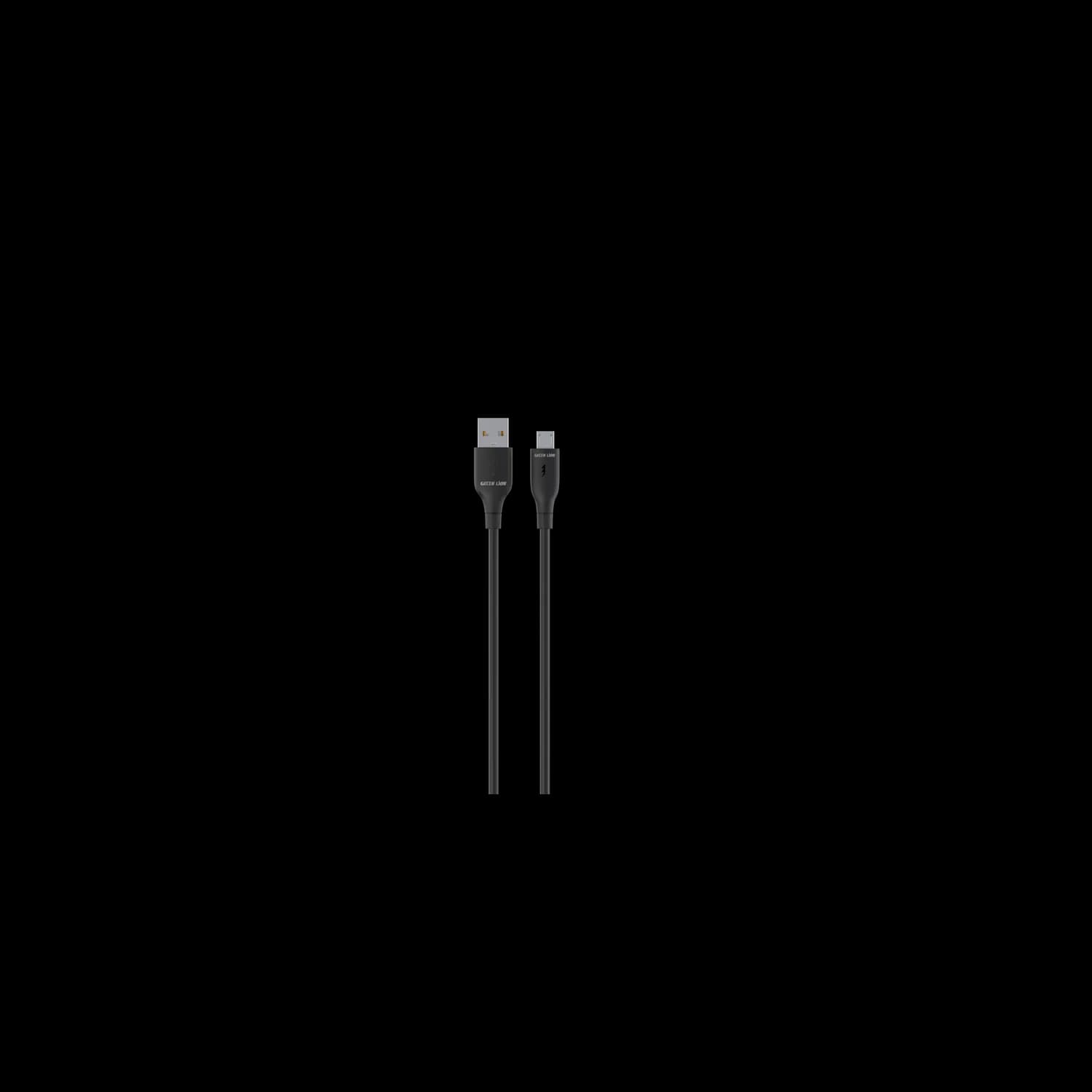 Green Lion USB-A to Micro USB Cable - 1m, Black 2