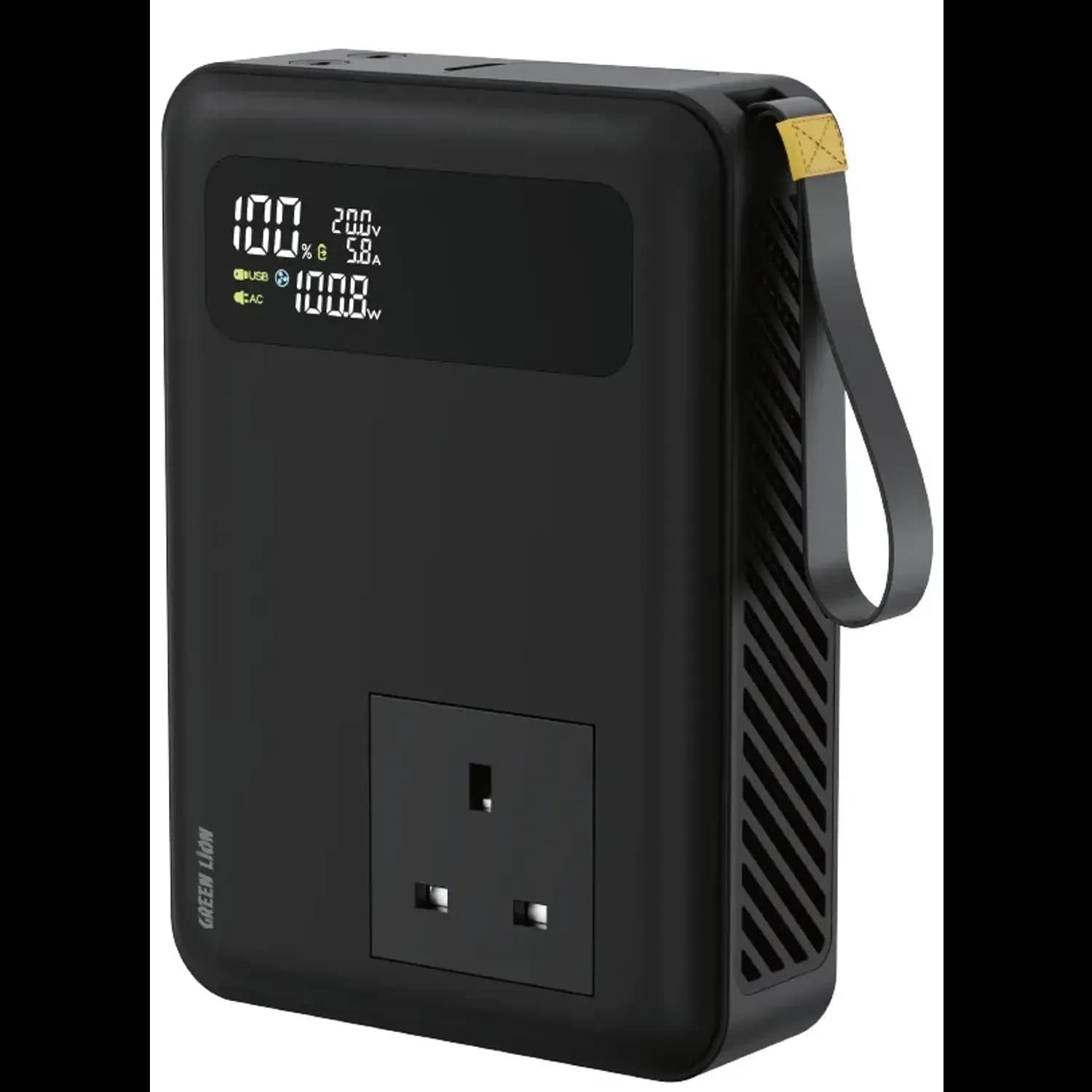 Green Lion Power Bank Power Vault - 270W 30000mAh, Black 1 Green Lion Power Bank Power Vault - 270W 30000mAh, Black 1