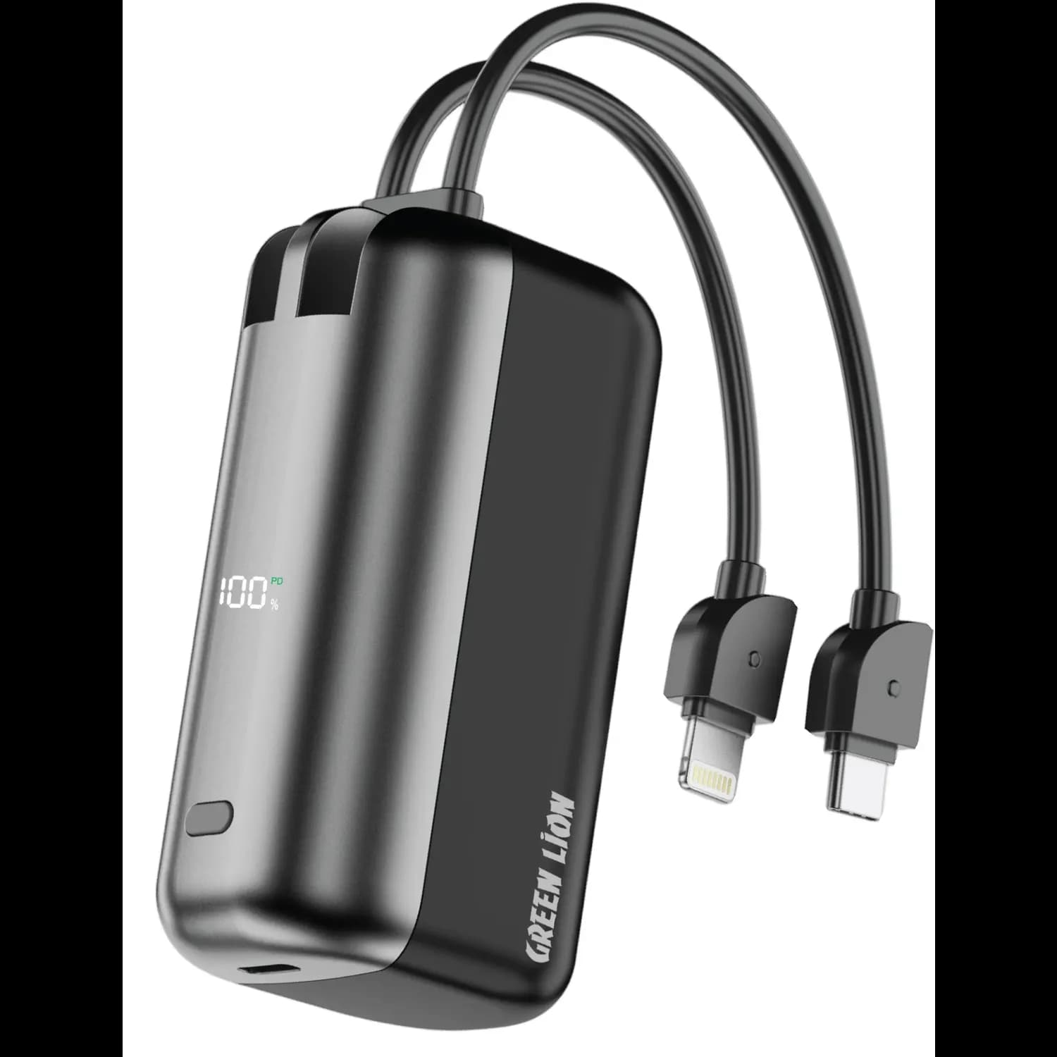 Green Lion Power Bank Monza 10000mAh - Black 1 Green Lion Power Bank Monza 10000mAh - Black 1