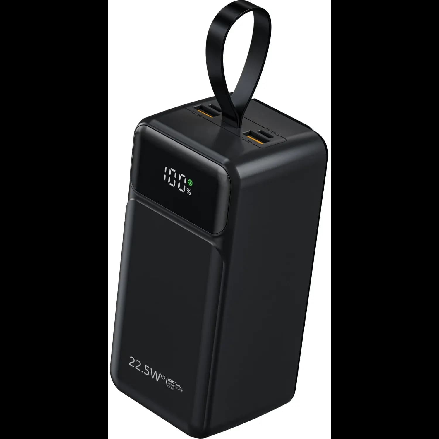 Green Lion Power Bank Power Tank 50k PD 22.5W - Black Green Lion Power Bank Power Tank 50k PD 22.5W - Black