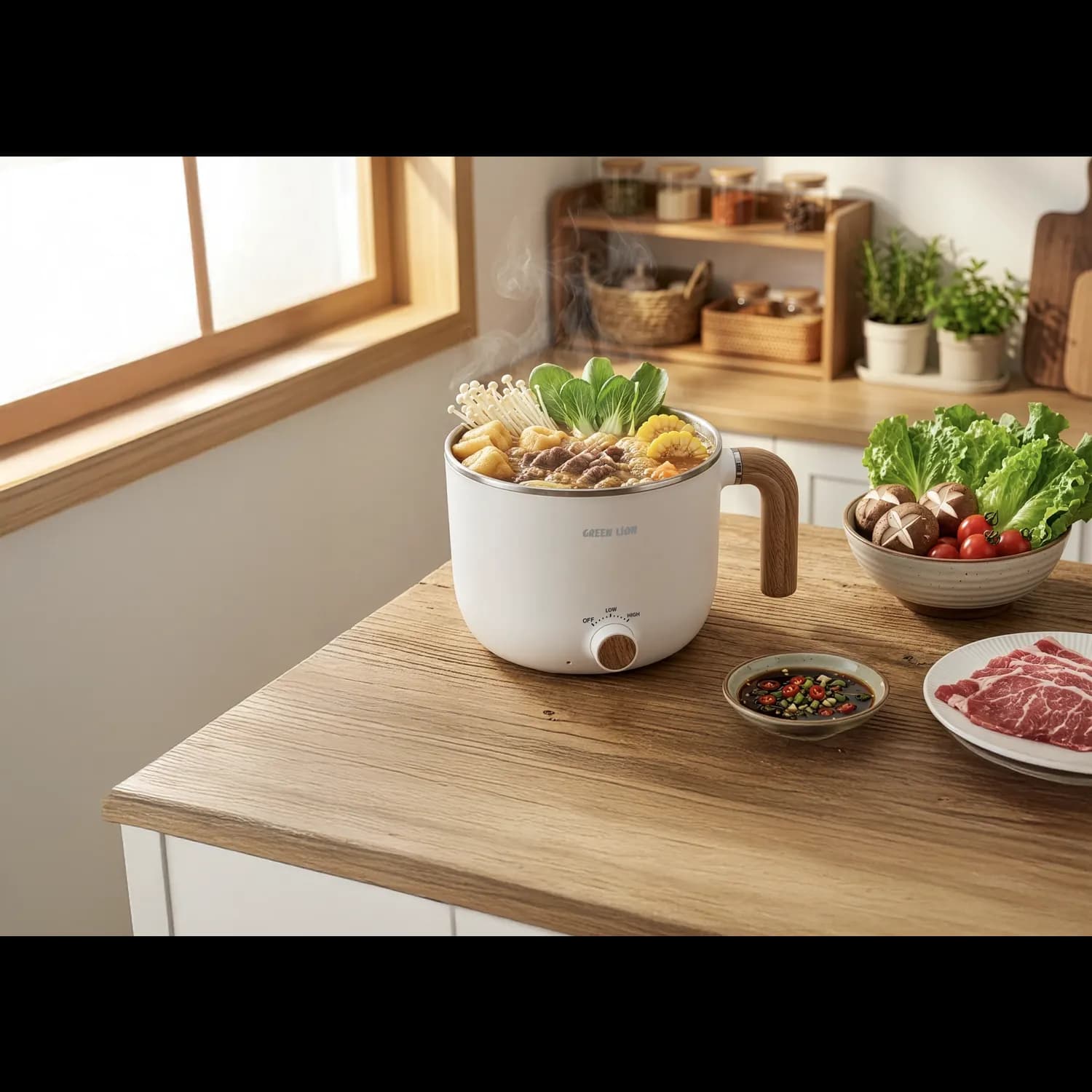 Green Lion Electric Cooker Quickpot - White 2