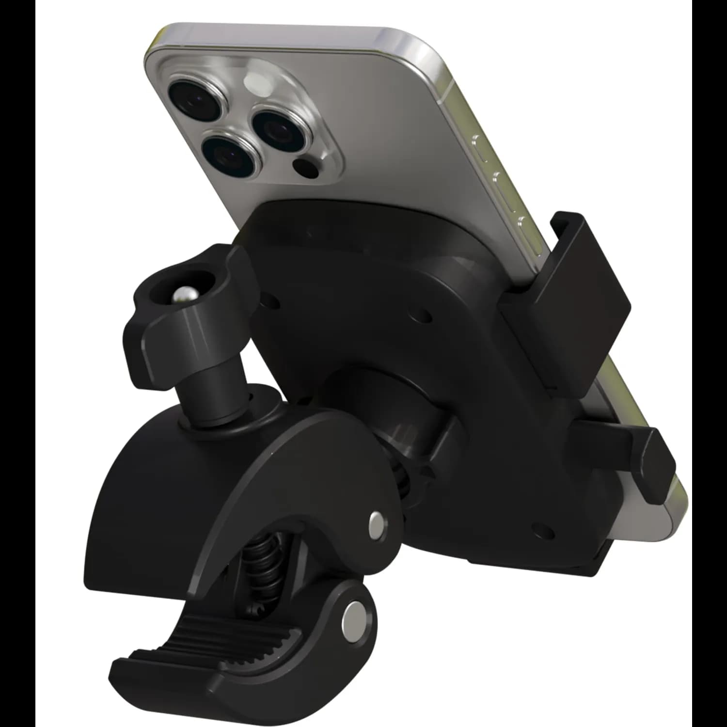 Green Lion Bike Phone Holder - Handlebar Mount, Black 5