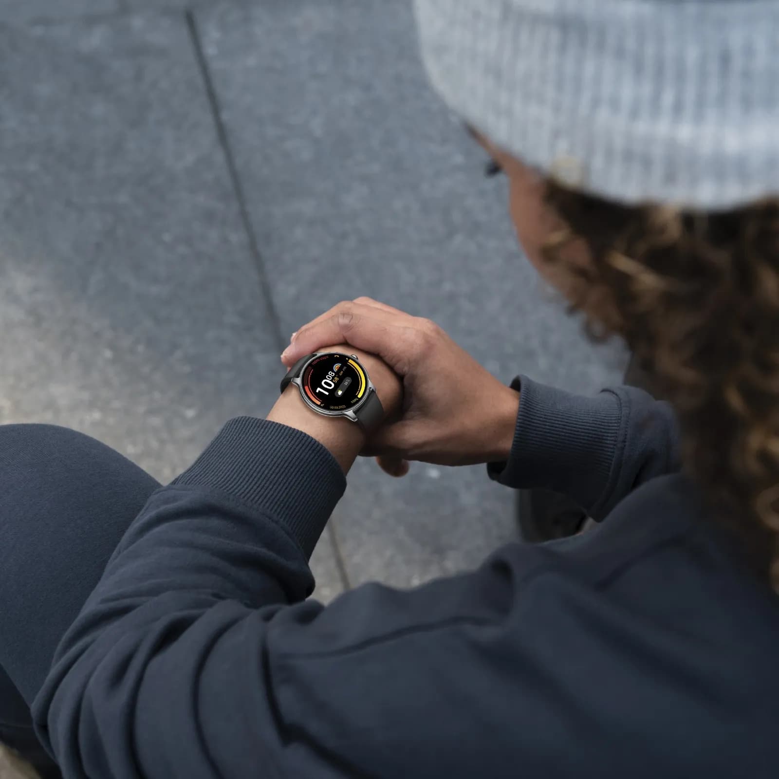 Green Lion Smart Watch Rivo - 1.32" AMOLED, Black 4
