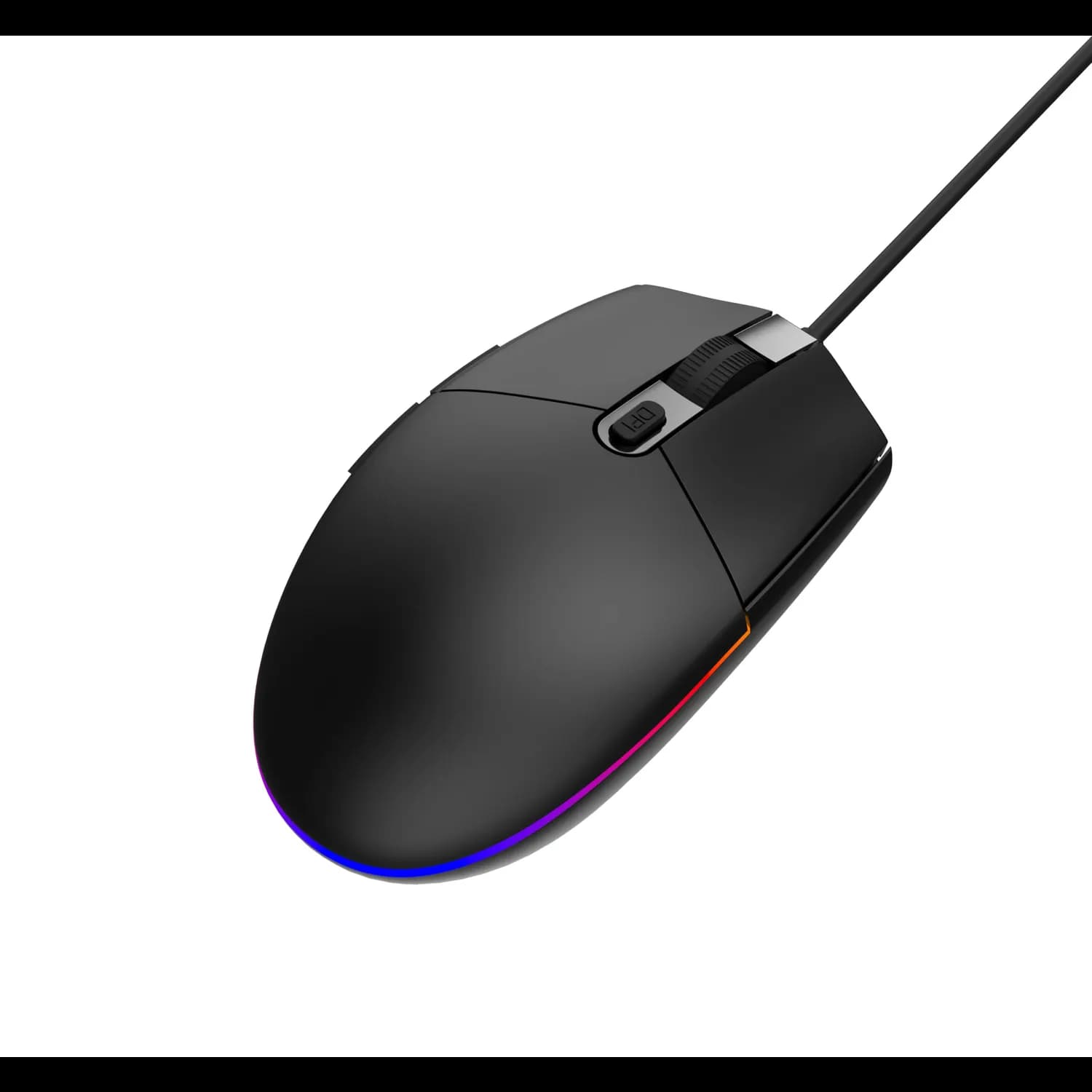 Green Lion Gaming Mouse GNWM8WGMSEBK - Wired, 6 Keys, RGB, Black 5